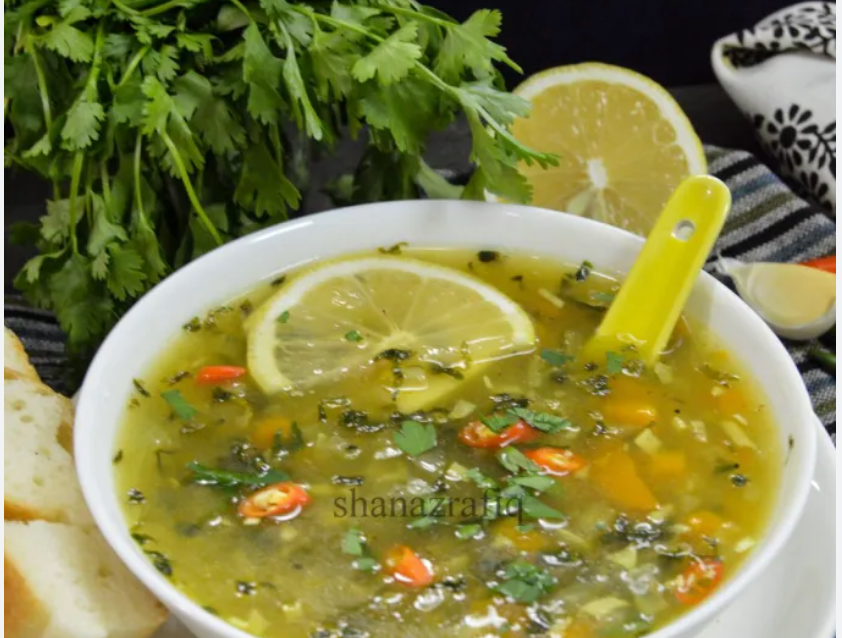 Lemon Coriander Soup