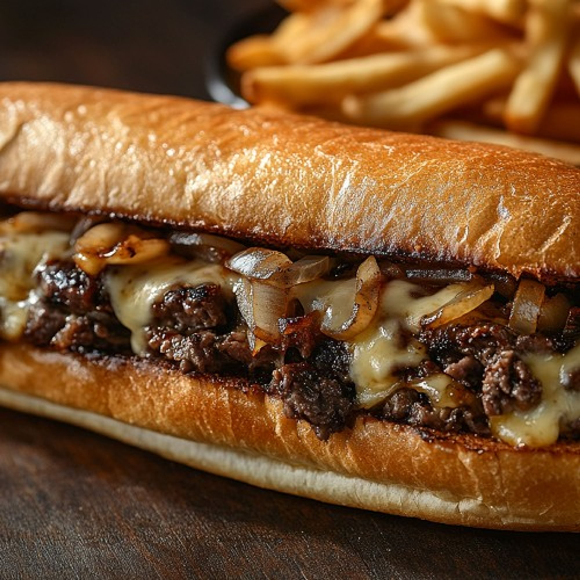 Steak Subs with Mushrooms