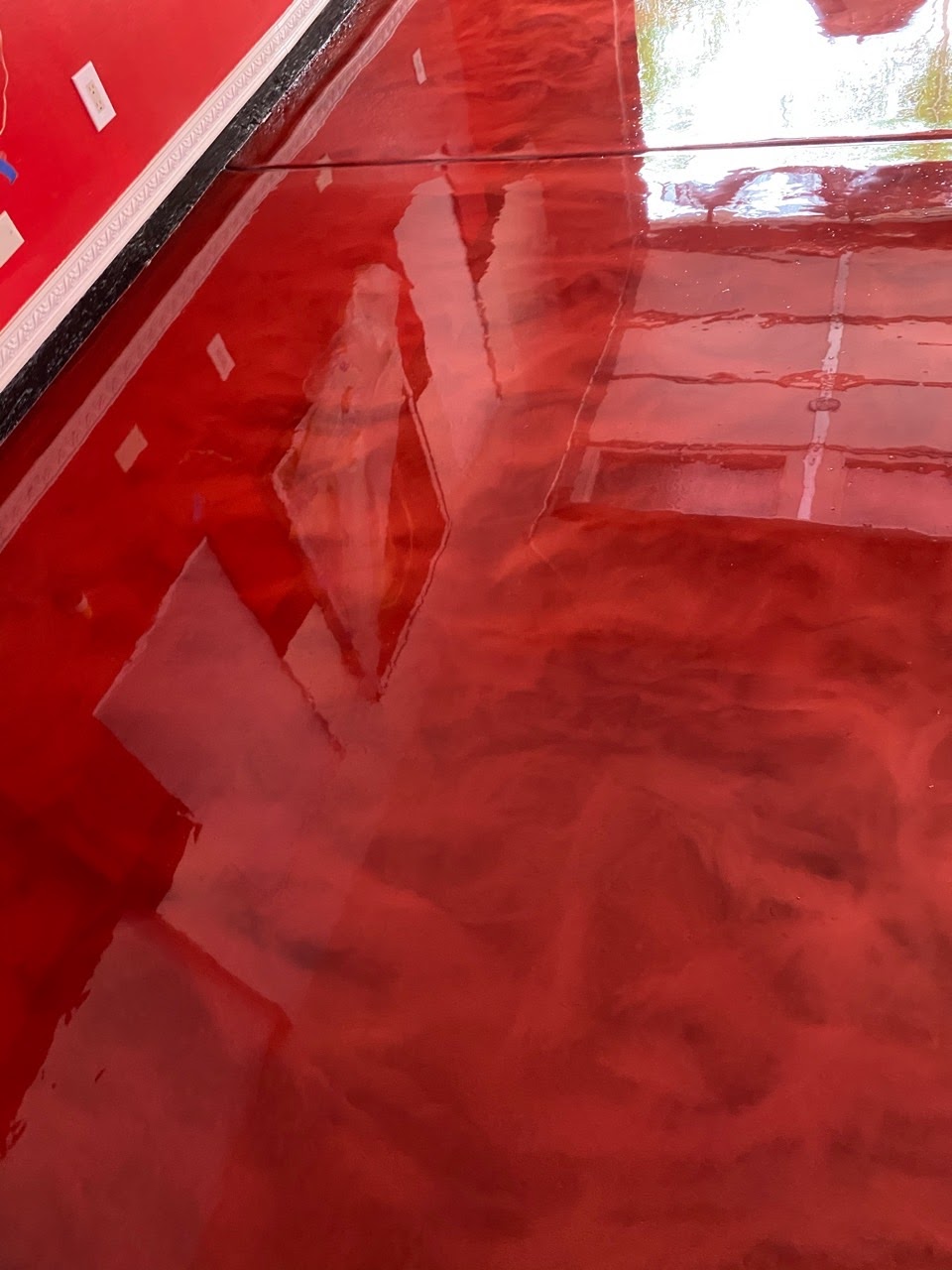 Red Stratus Floor