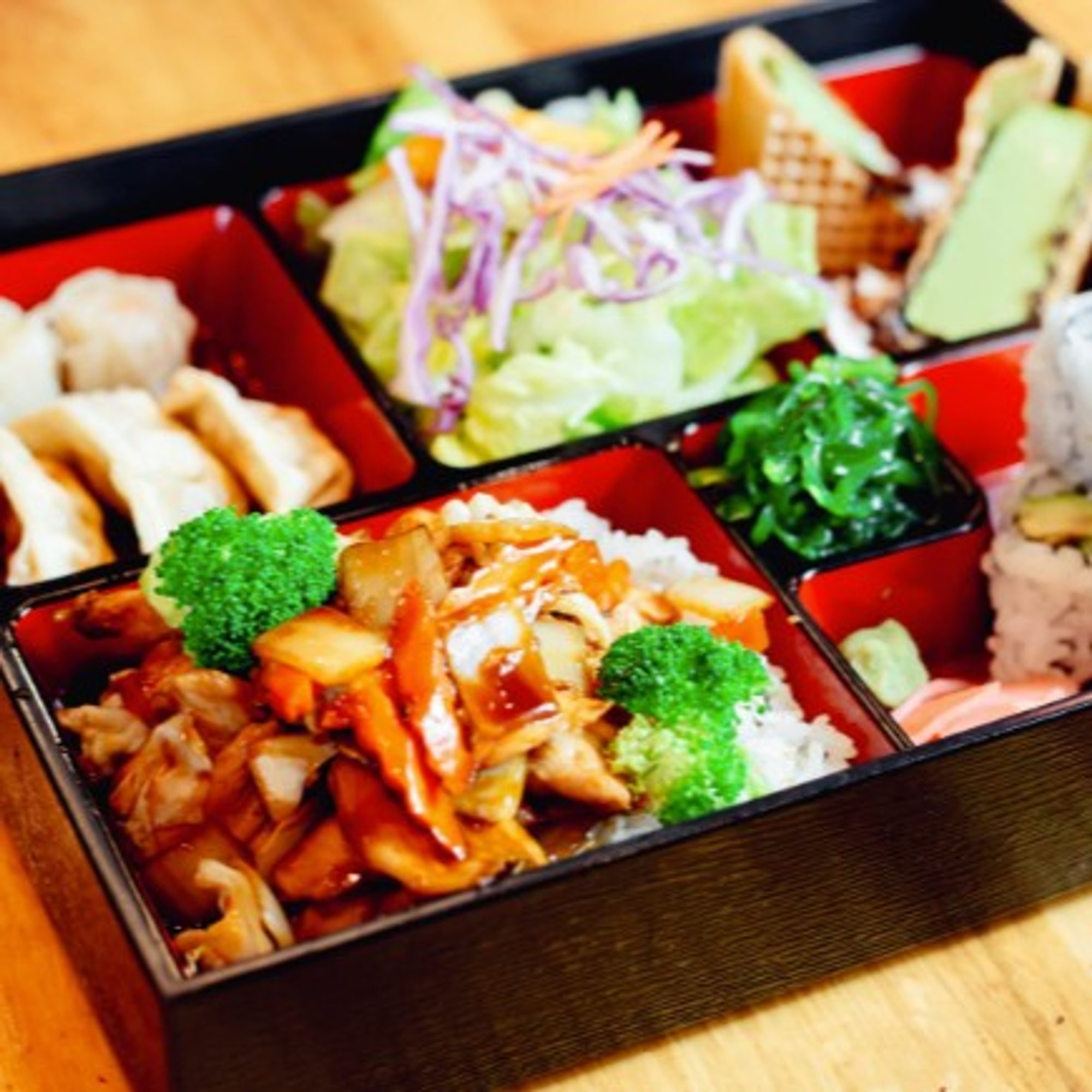 Scallop Teriyaki Lunch Bento Box