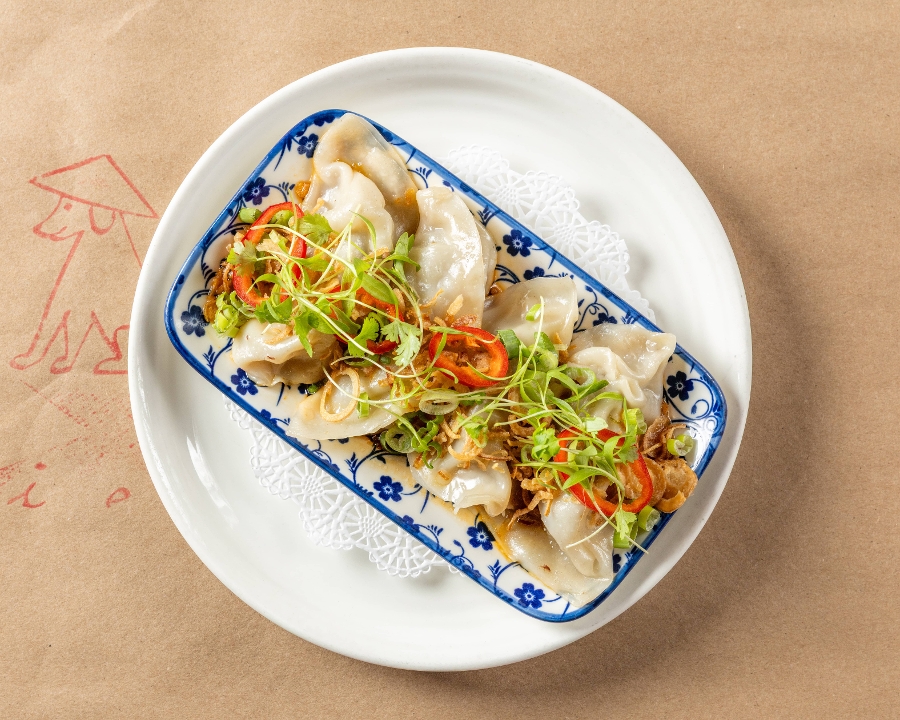 SPICY BEEF DUMPLINGS