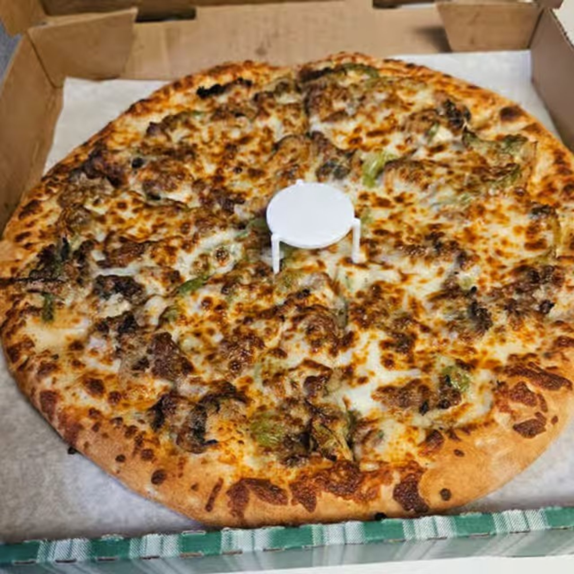 Philly Steak Cheese Pizza