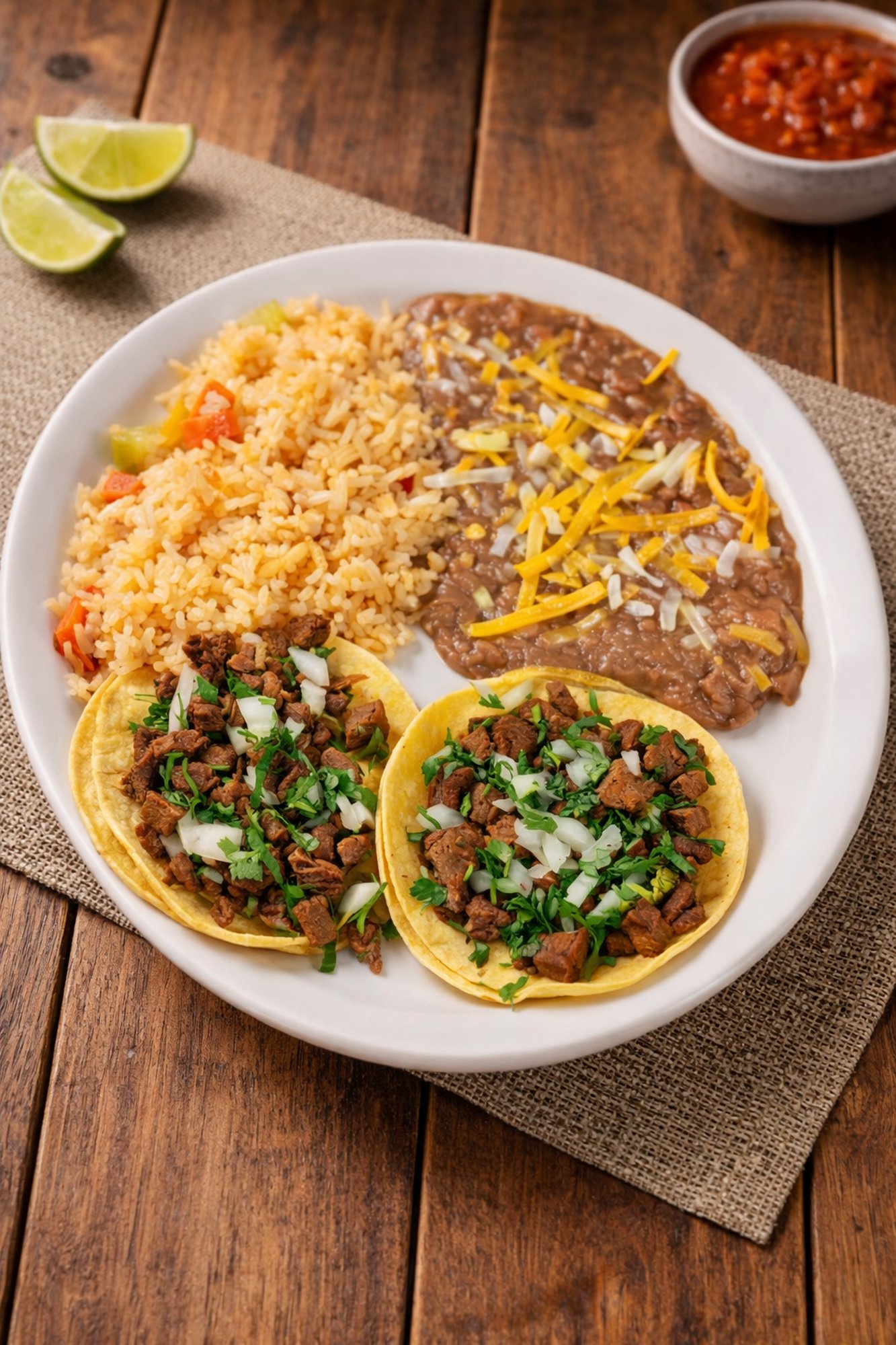 #4 Street Taco Dinner