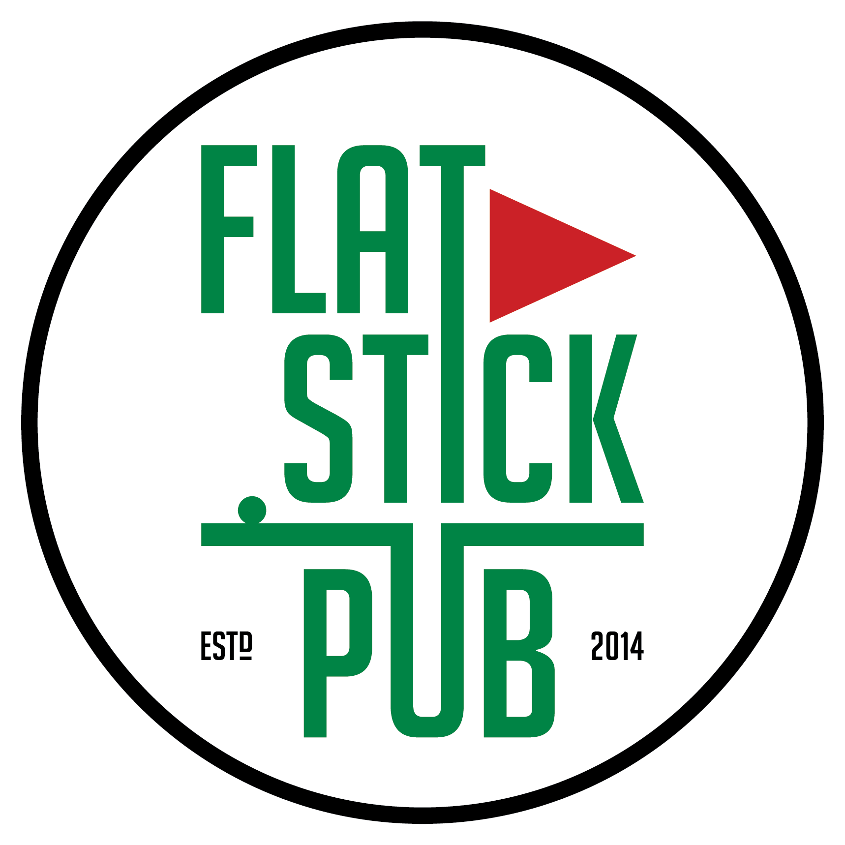 Flatsticks Pub - Spokane Logo