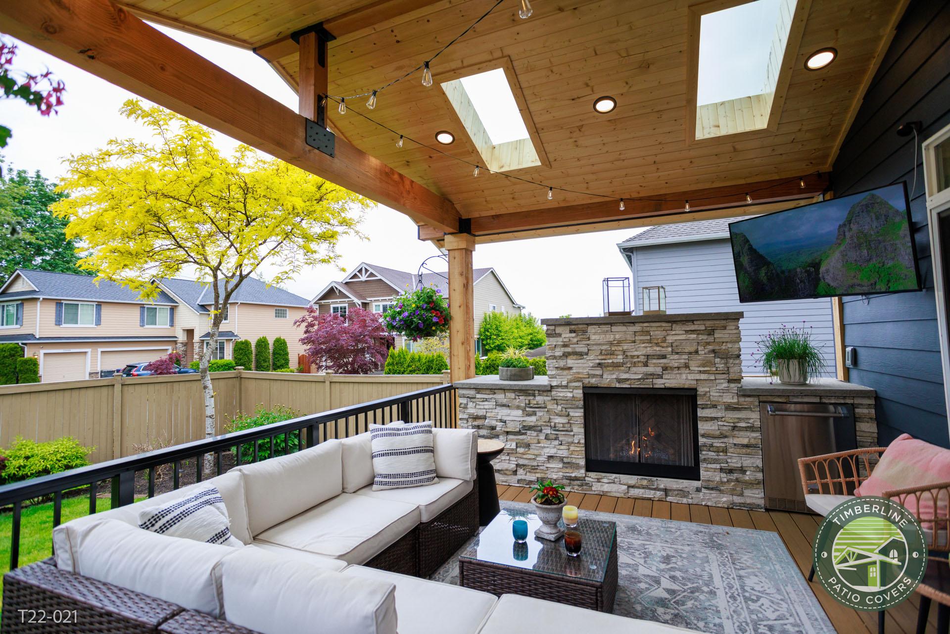 Timberline Patio Covers by People Come First Construction Group Image
