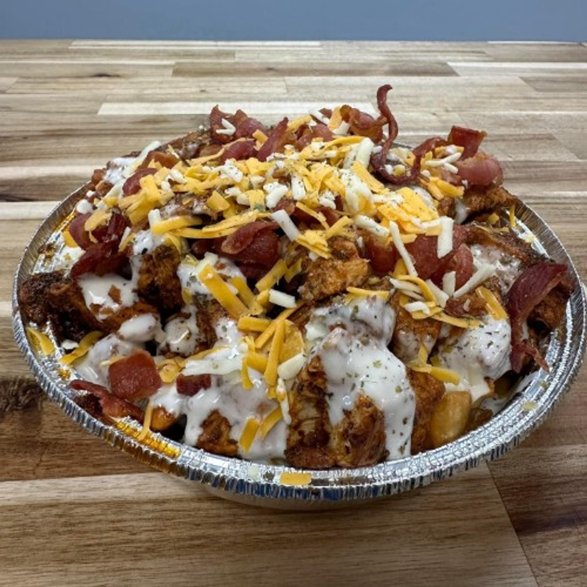 Loaded Chicken Bacon Ranch Fries