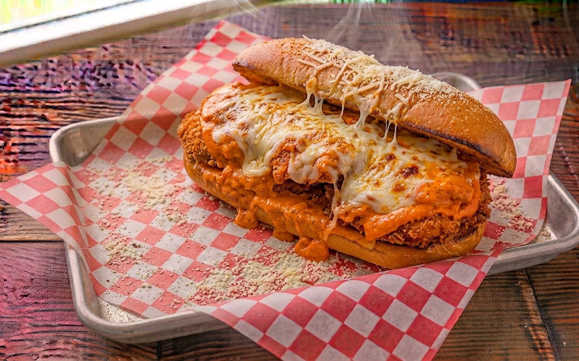 Vodka Chicken Parm Sandwich