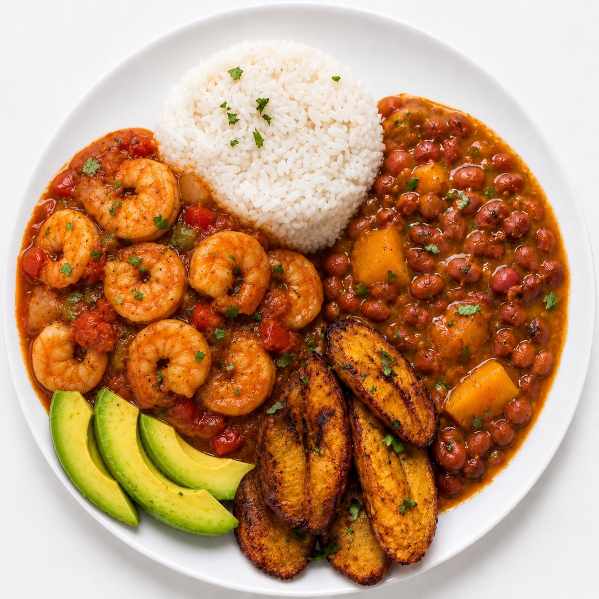 Shrimp with 2 Sides