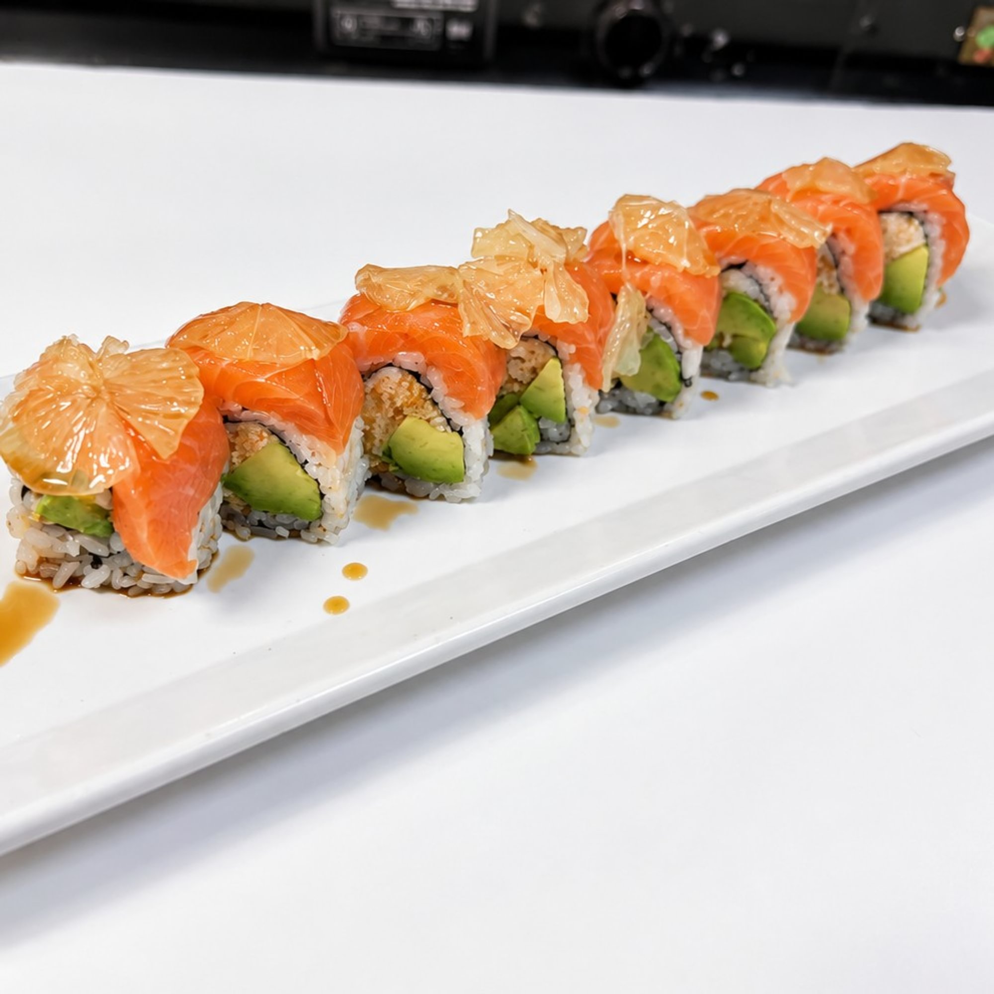 Salmon-lemon Maki