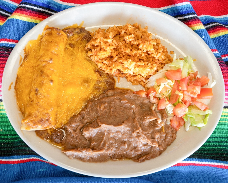 Chico's Enchilada Plate