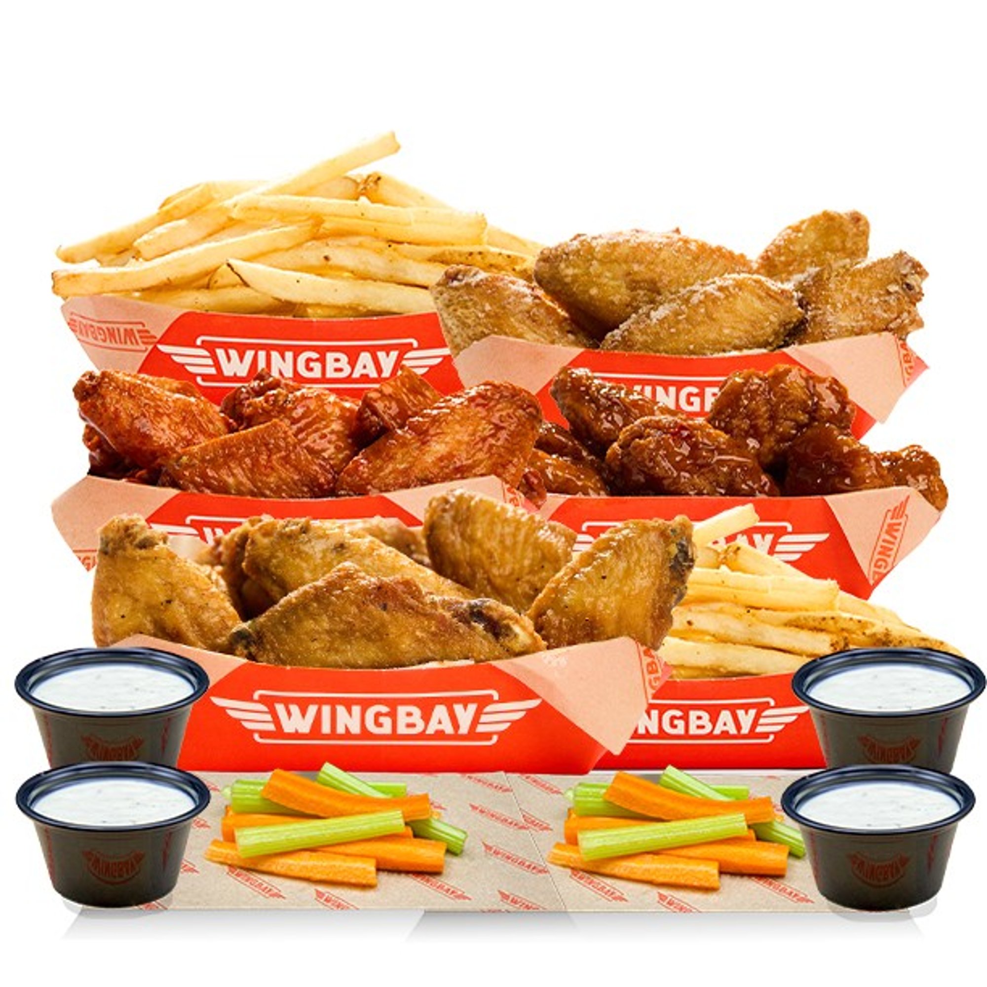 100-Piece Wing Bundle