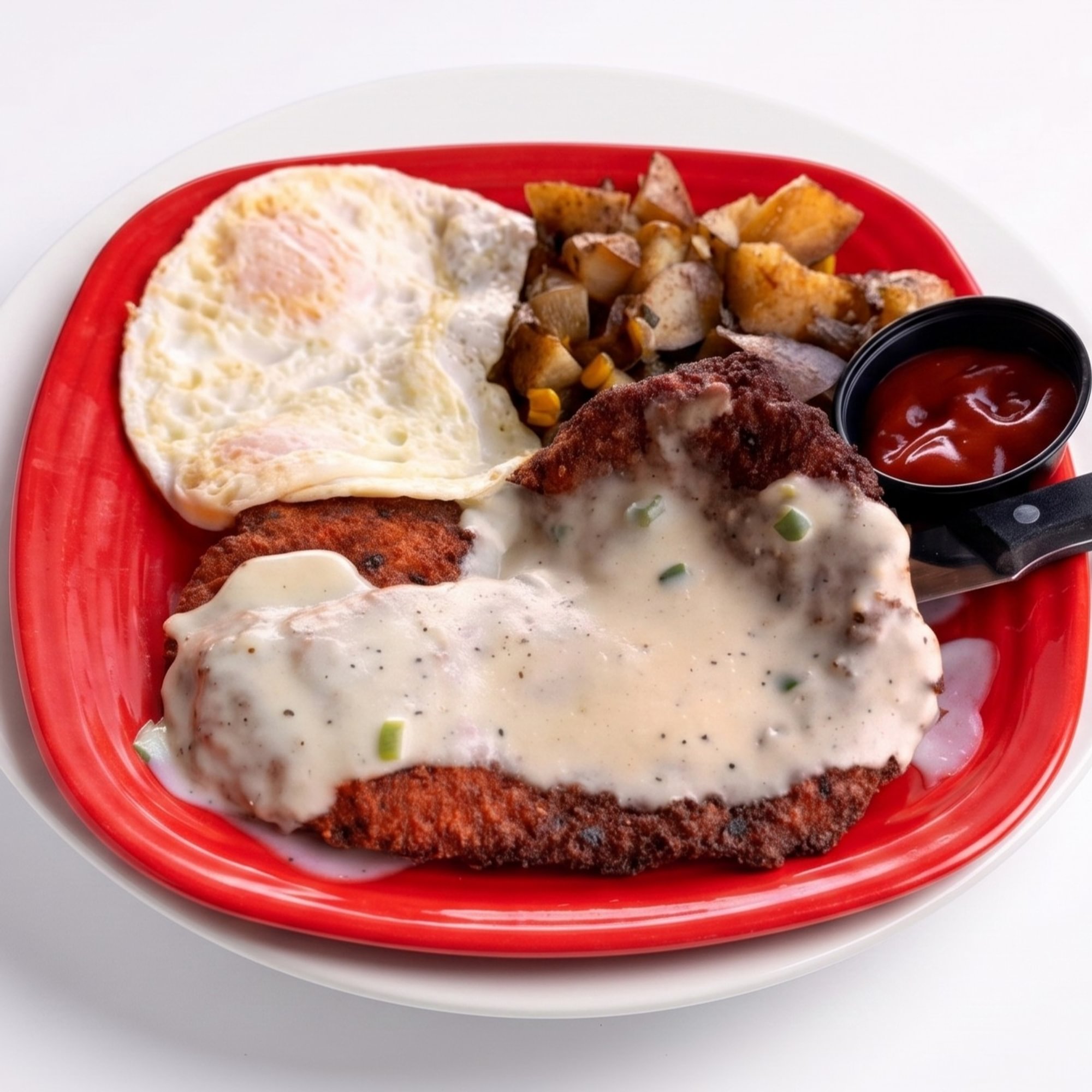 Chicken Fried Chicken & Eggs