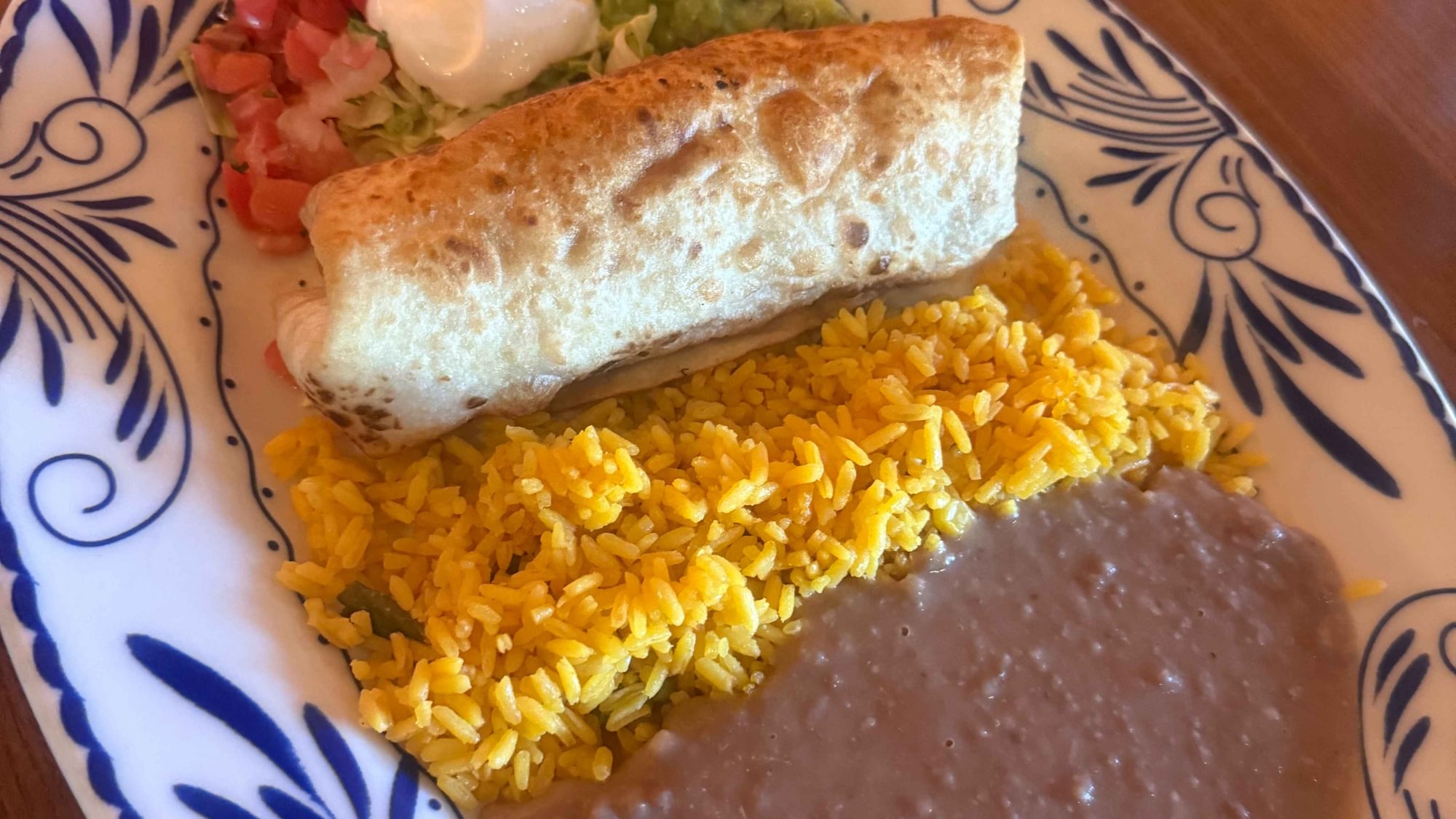 Beef Chimichanga