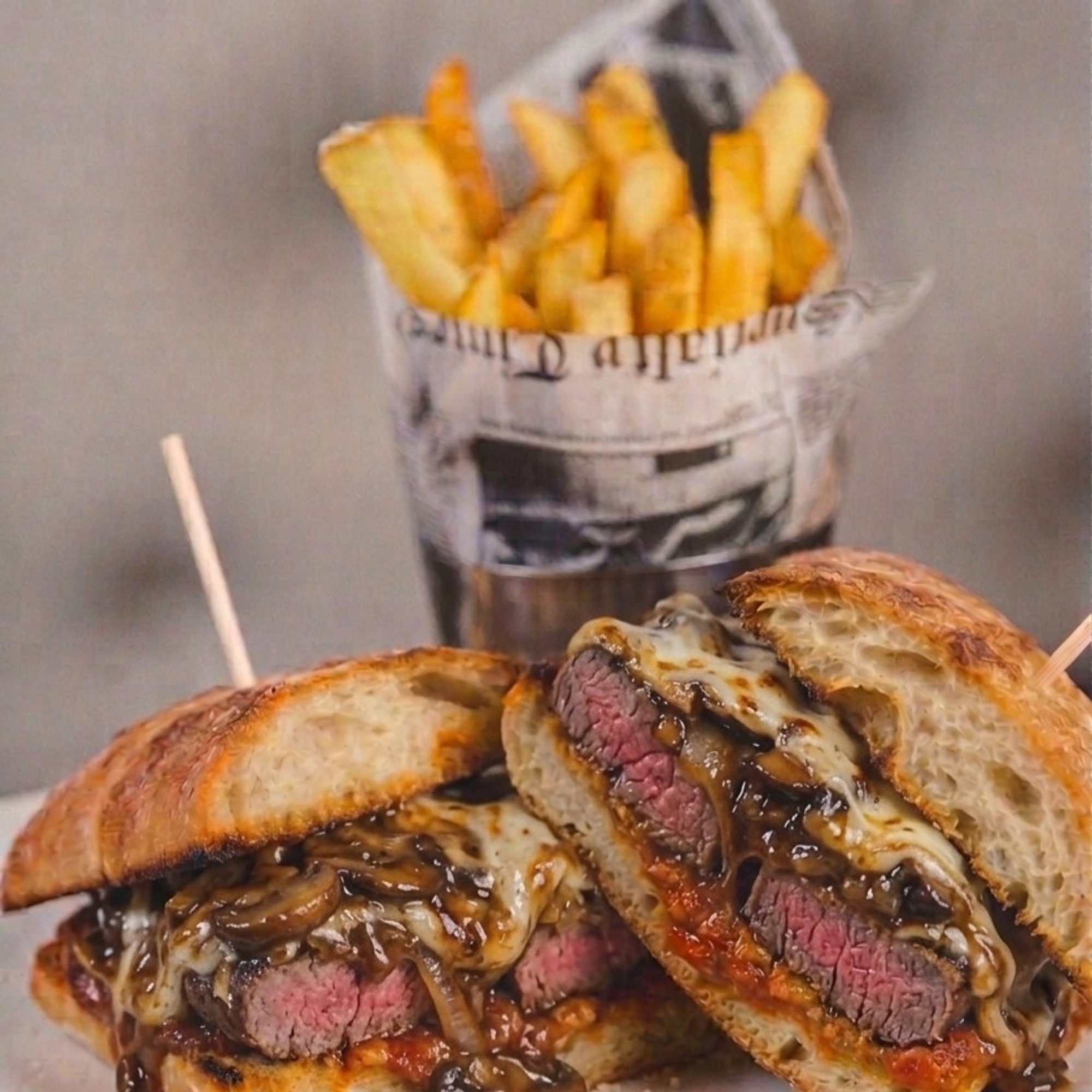 Overloaded Cheese Filet.