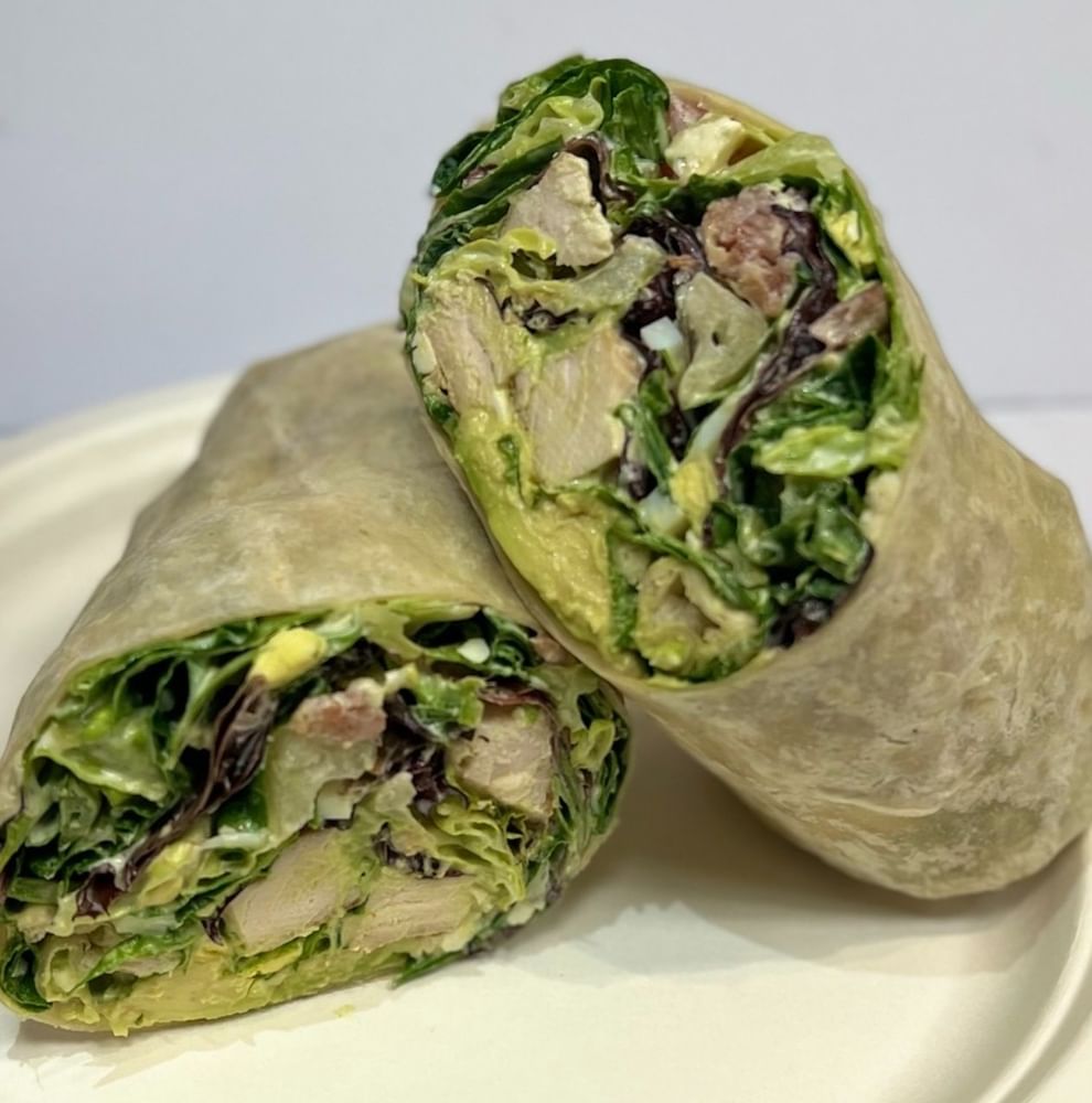 NOT AVAILABLE Chicken Cobb Wrap