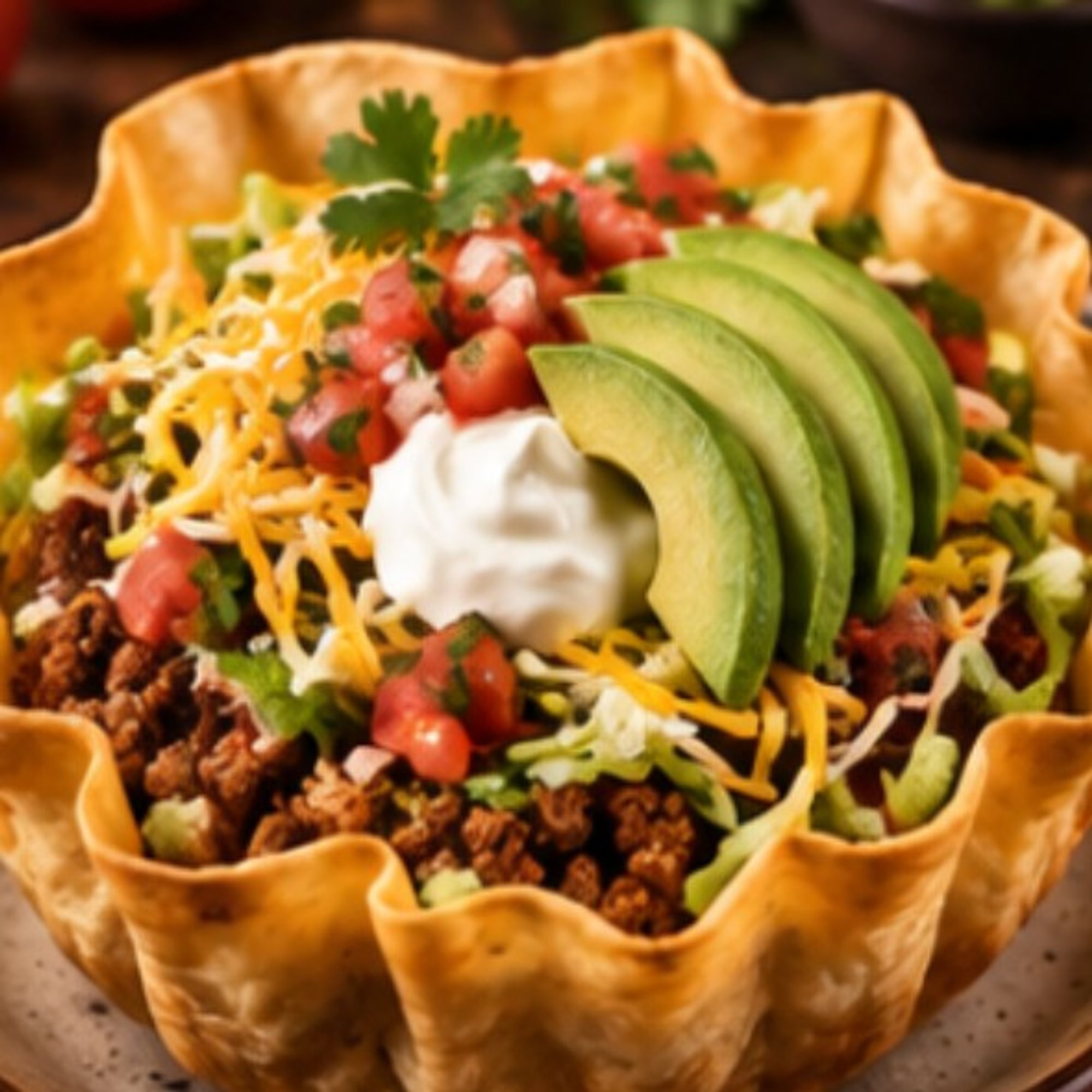 Taco Salad Lunch