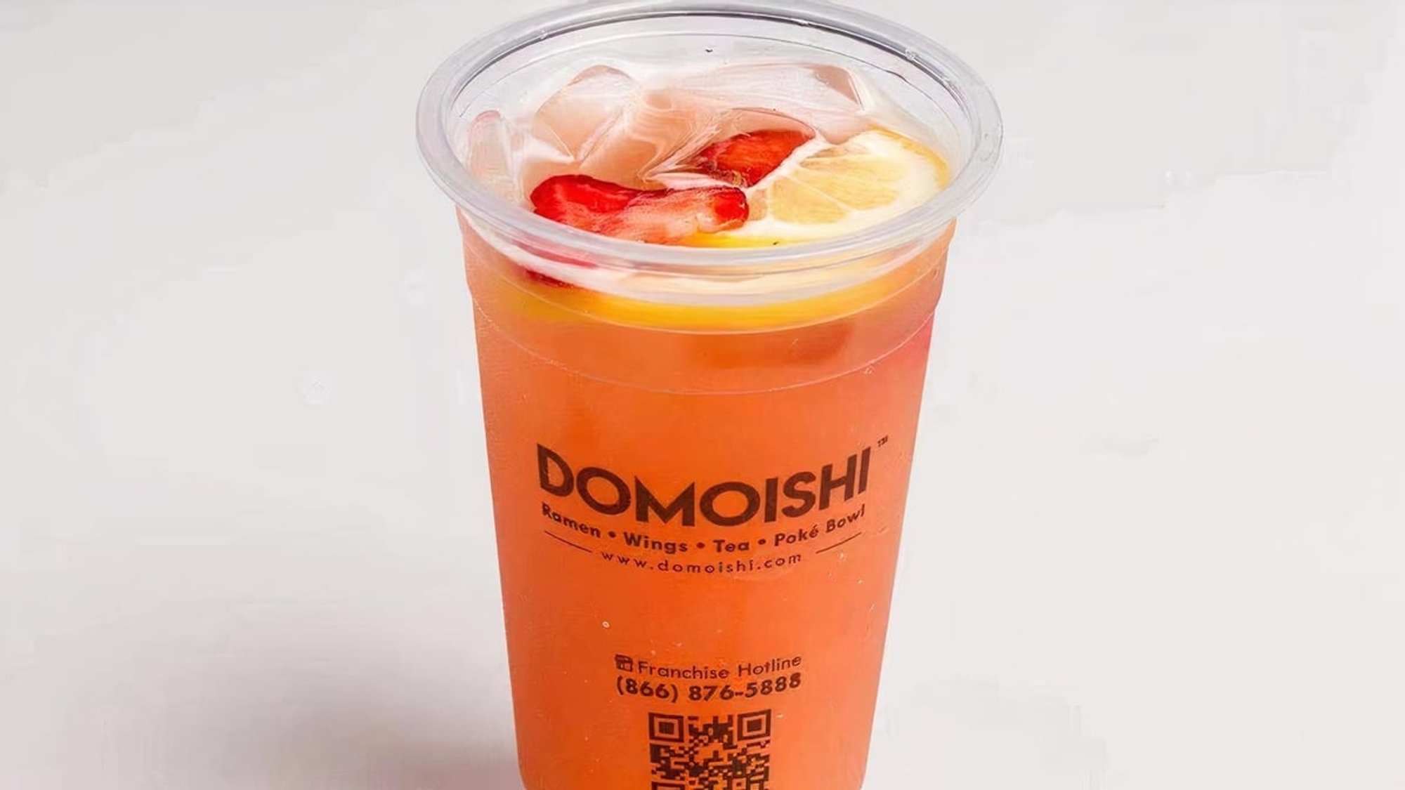 Peach berry green tea