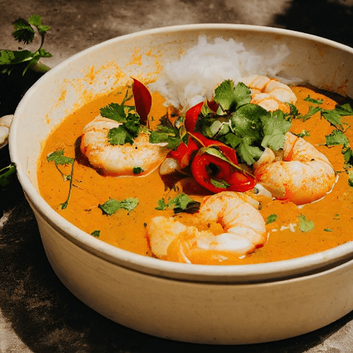 Fish or Shrimp Curry (GF)