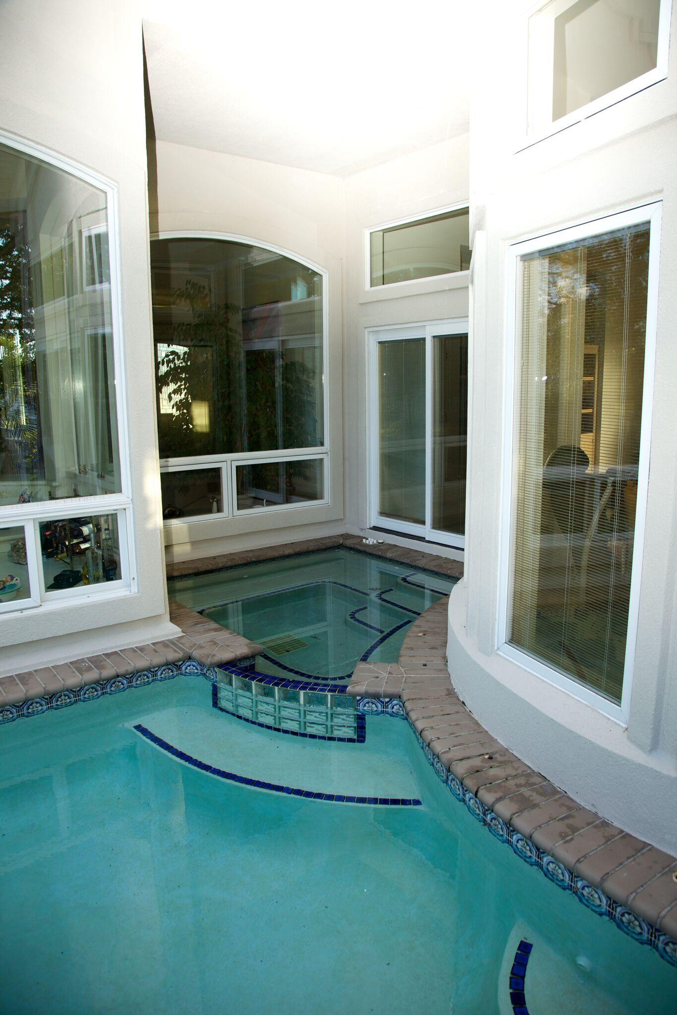 Swim out access directly from Master Suite.