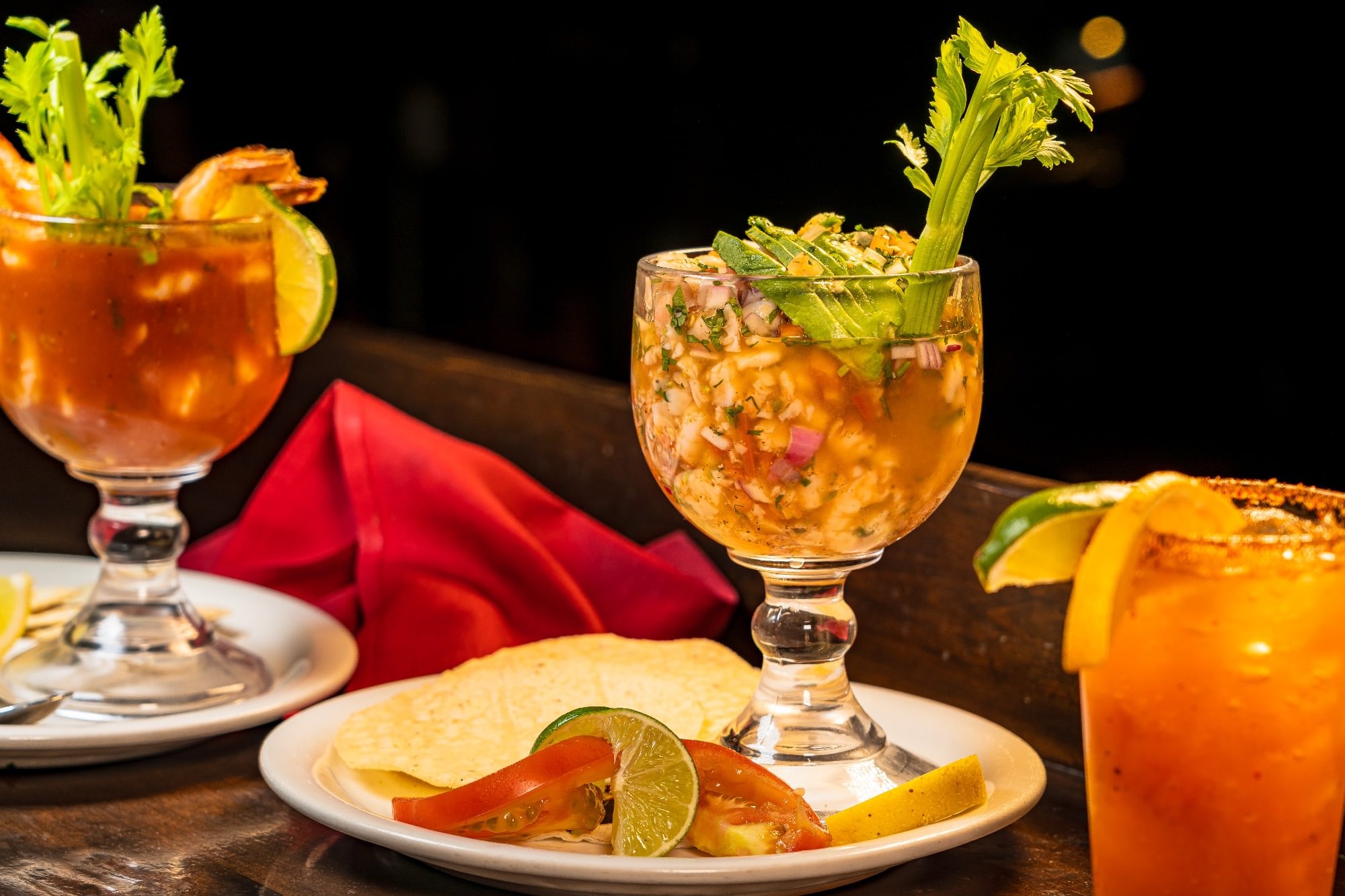 Tostada de Ceviche