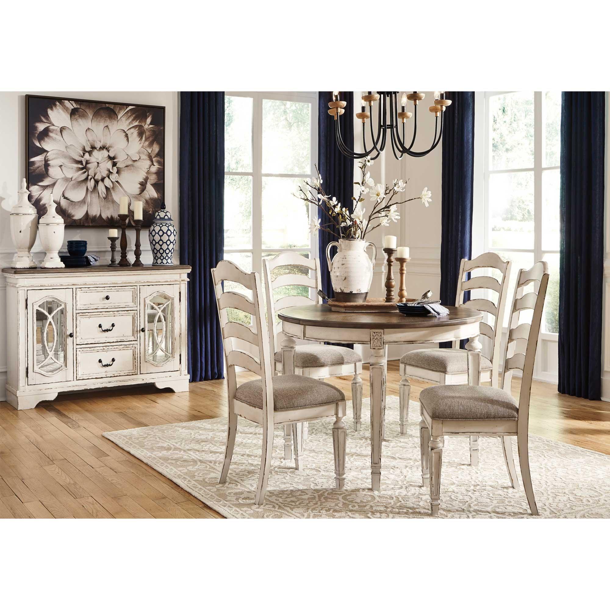 6-Piece Realyn Dining Room Collection with Server/Buffet
