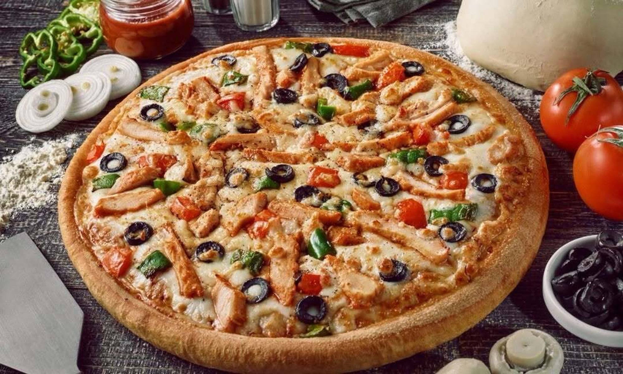 Chicken Fajita Pizza