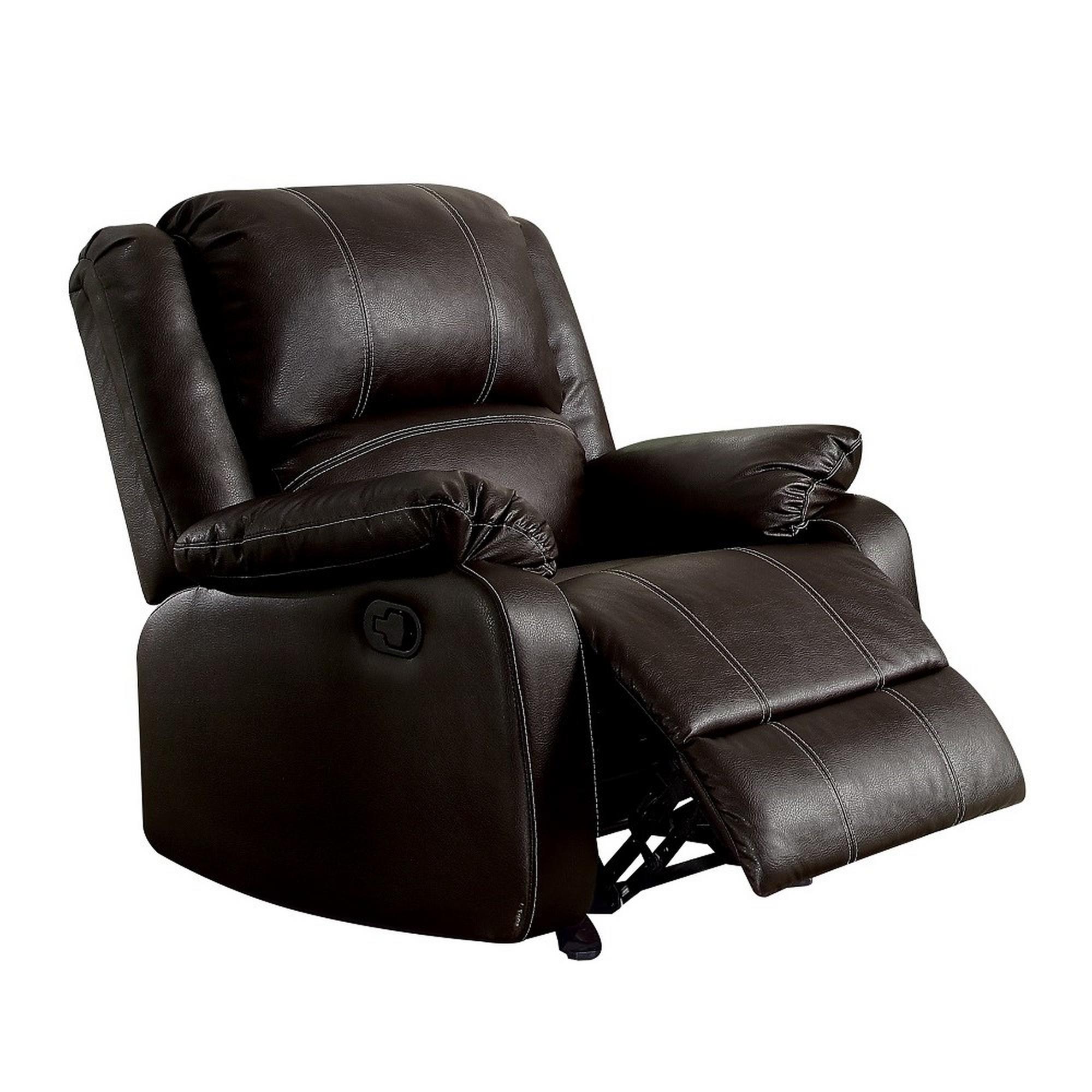 Zuriel Rocker Recliner - Brown