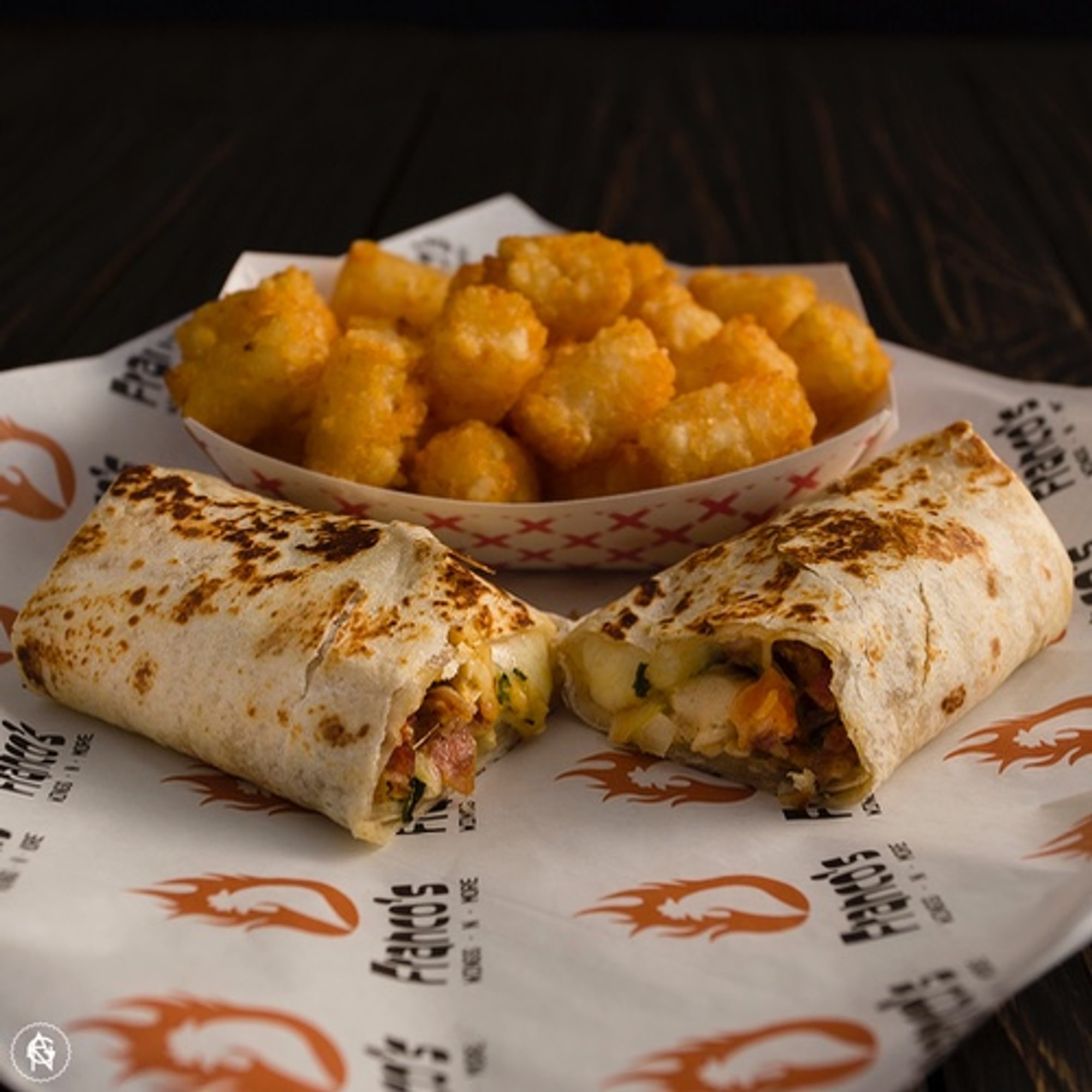 #16 Chicken Quesadilla Burrito Combo