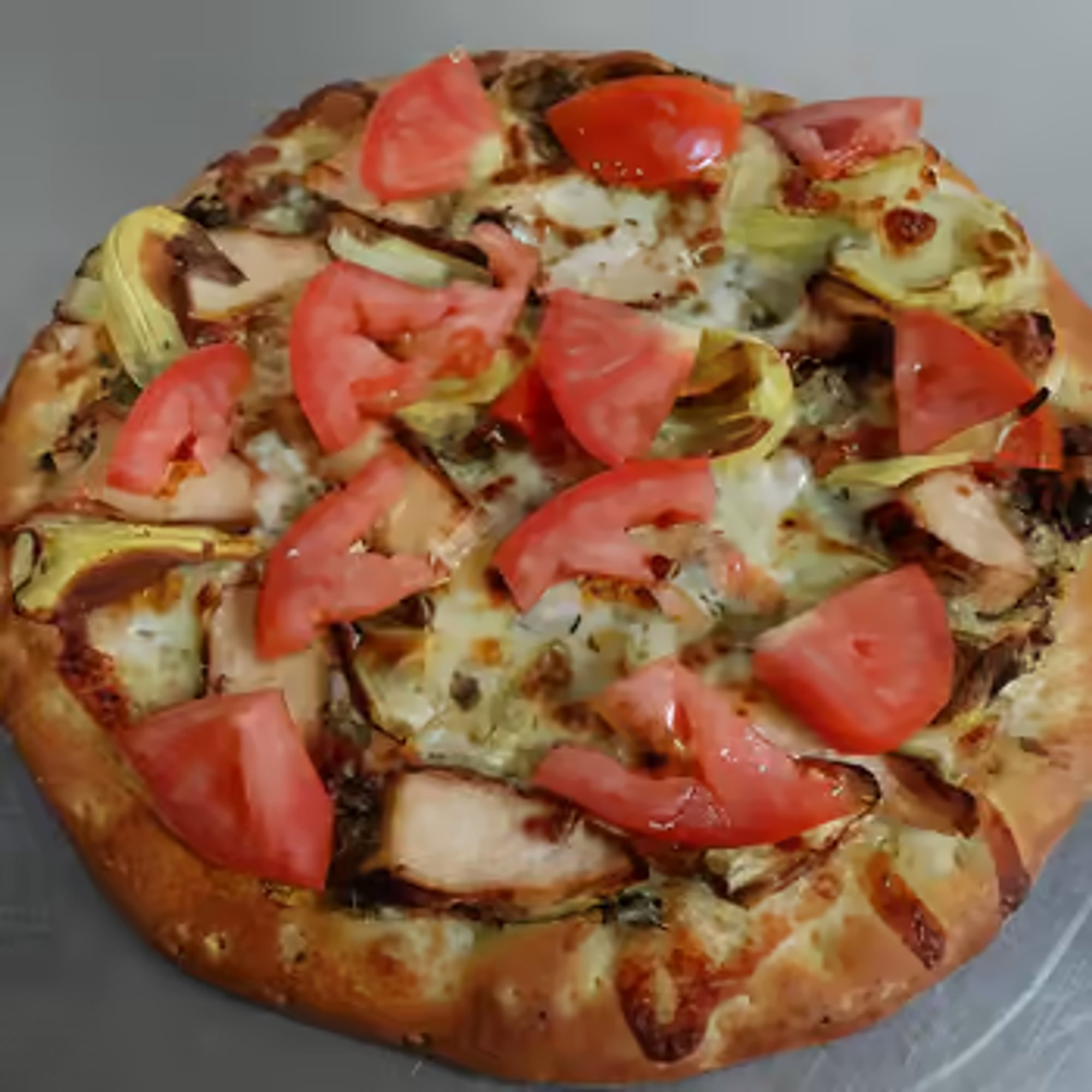 Chicken Pesto Pizza