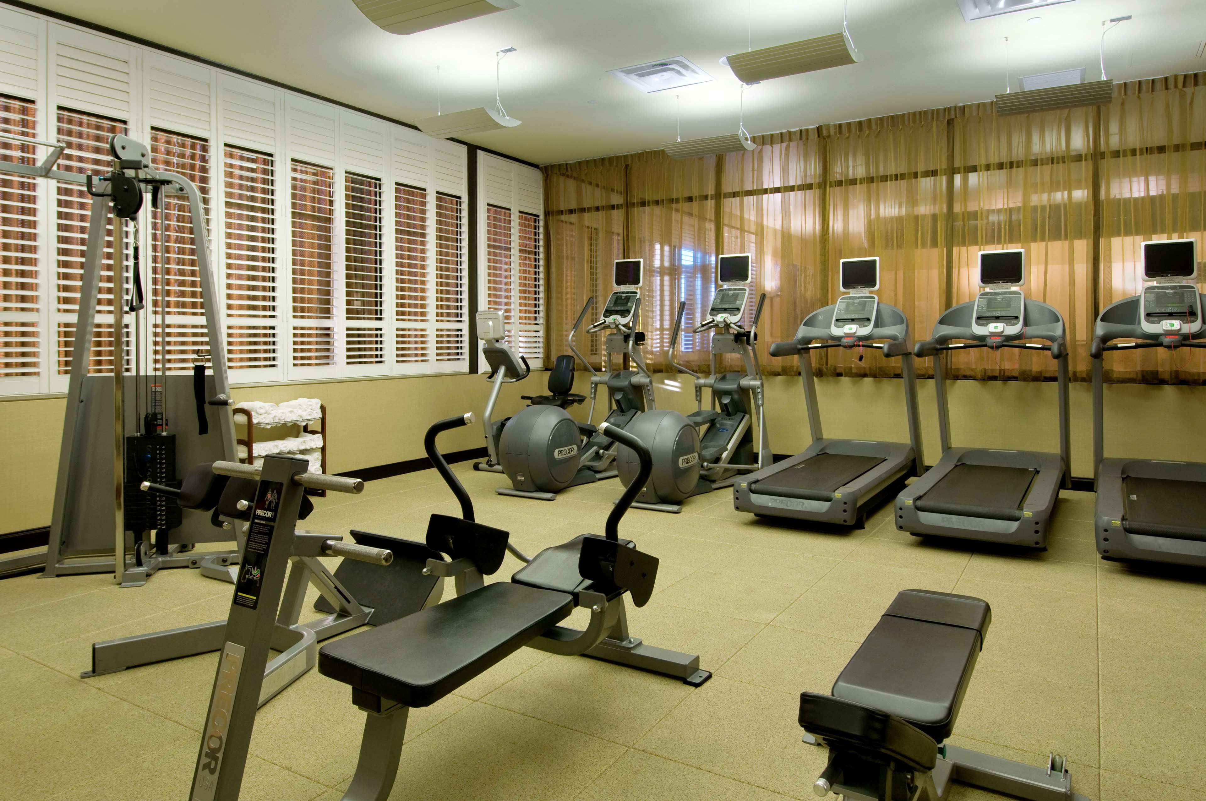 Health club  fitness center  gym