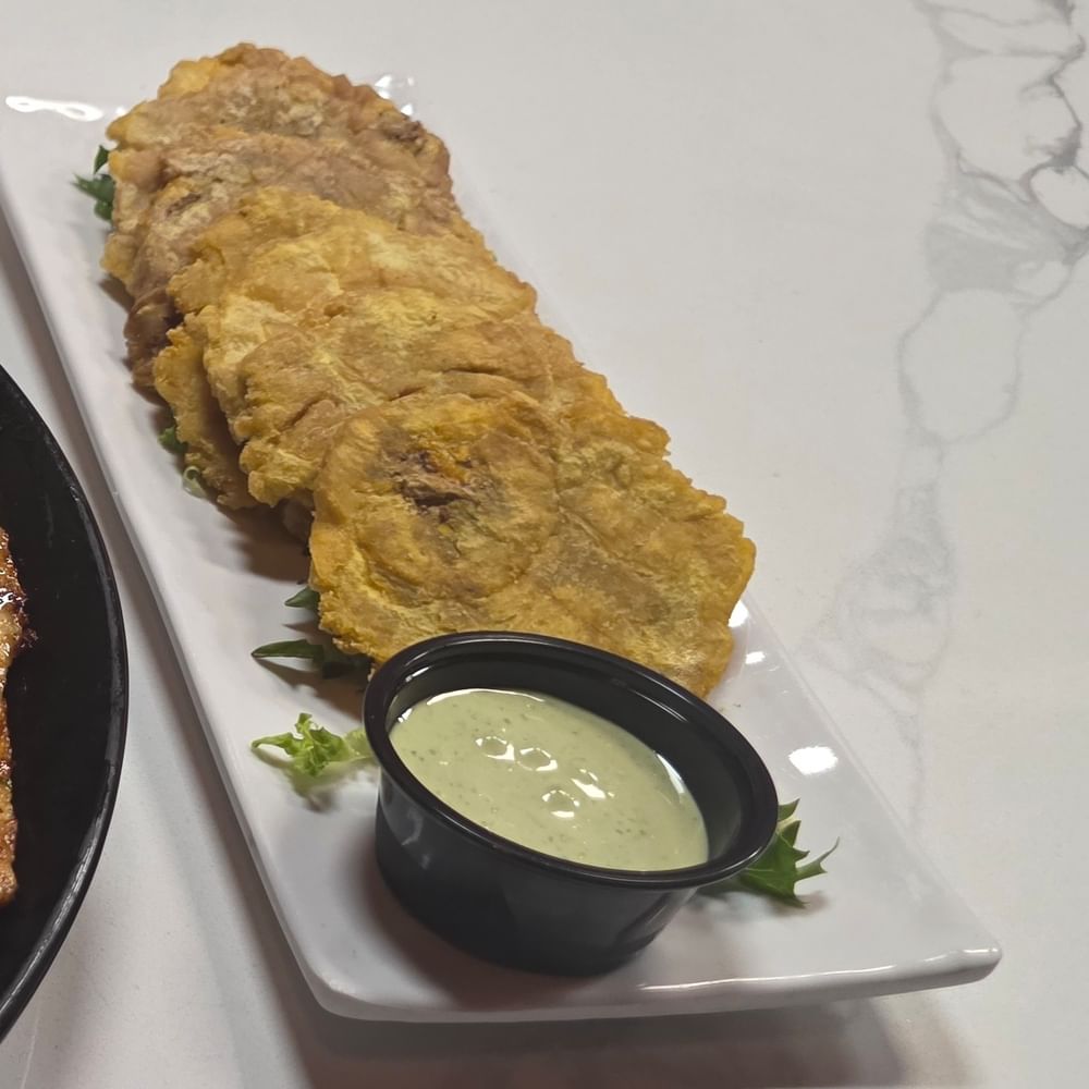 Fried Green Plantain (Tostones)