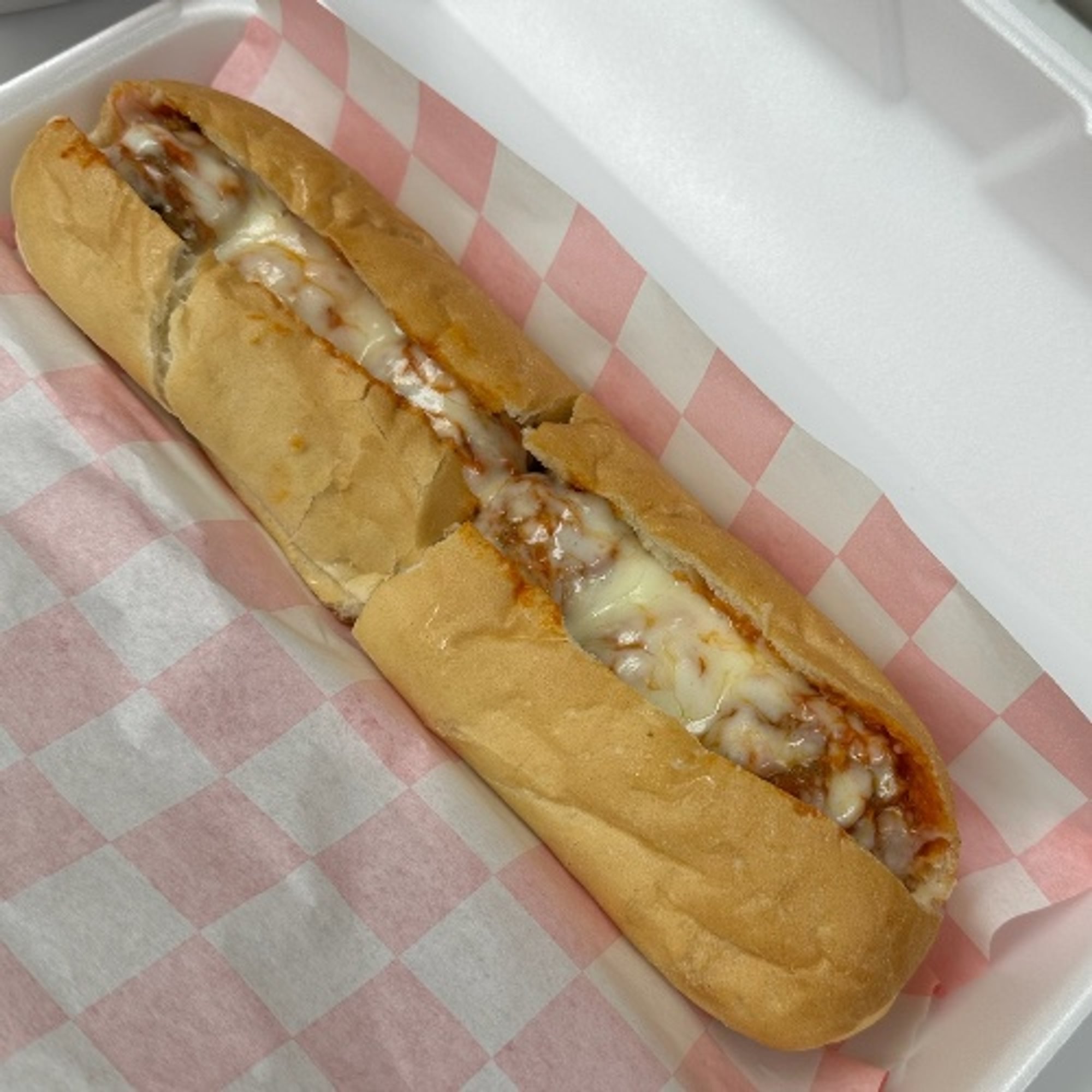 Meatball Parmesan Sub (Small 11")