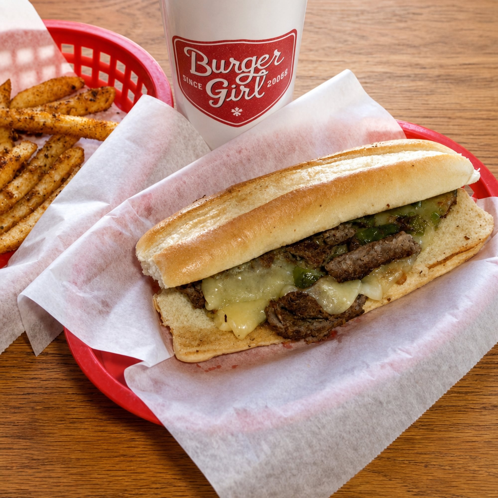 Keegan's Philly Cheese Steak Hoagie