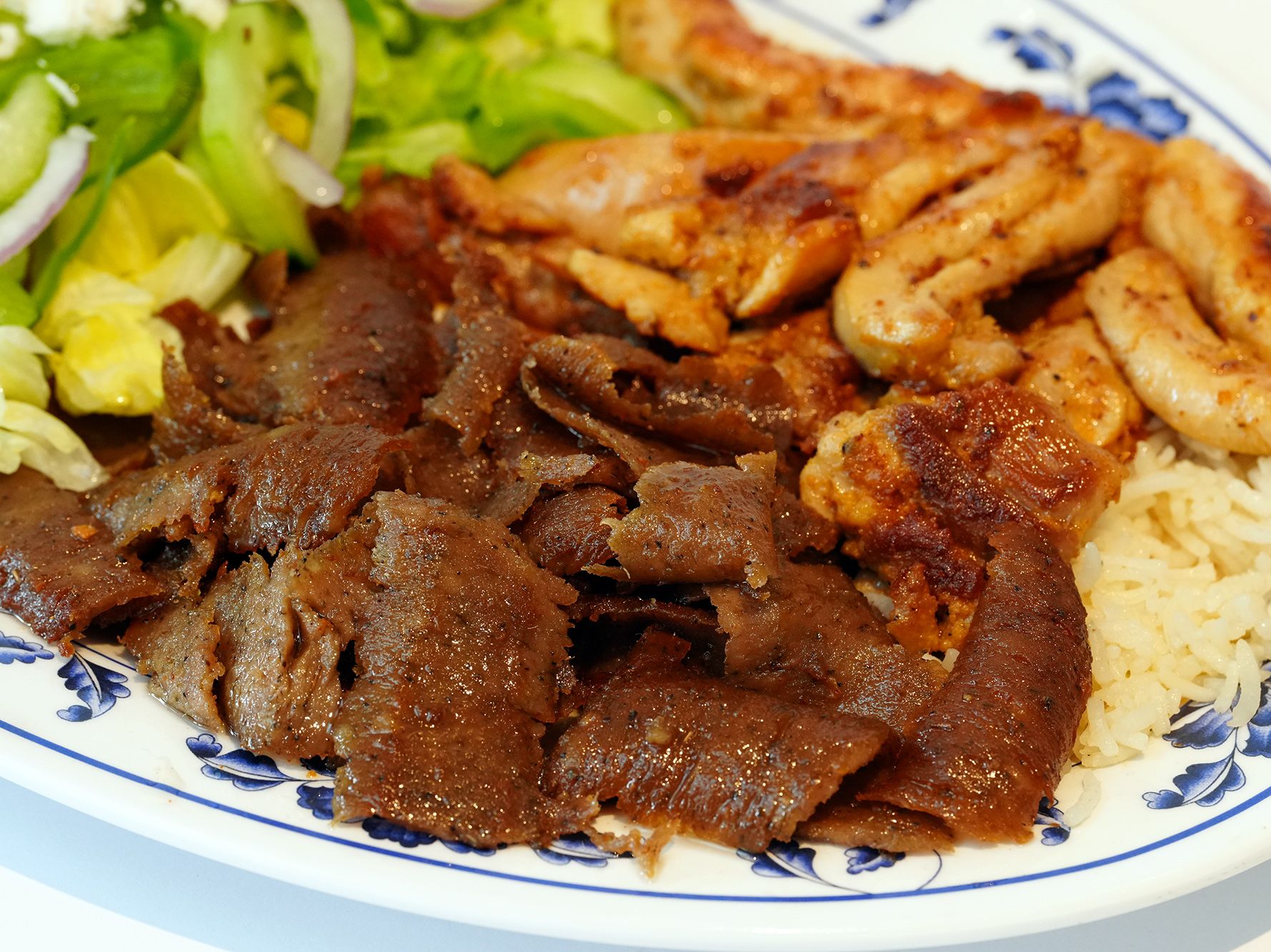50 50 Beef&Chicken Platter