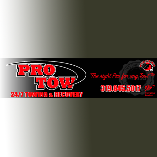 Pro Tow Towing &amp; Recovery Service Logo
