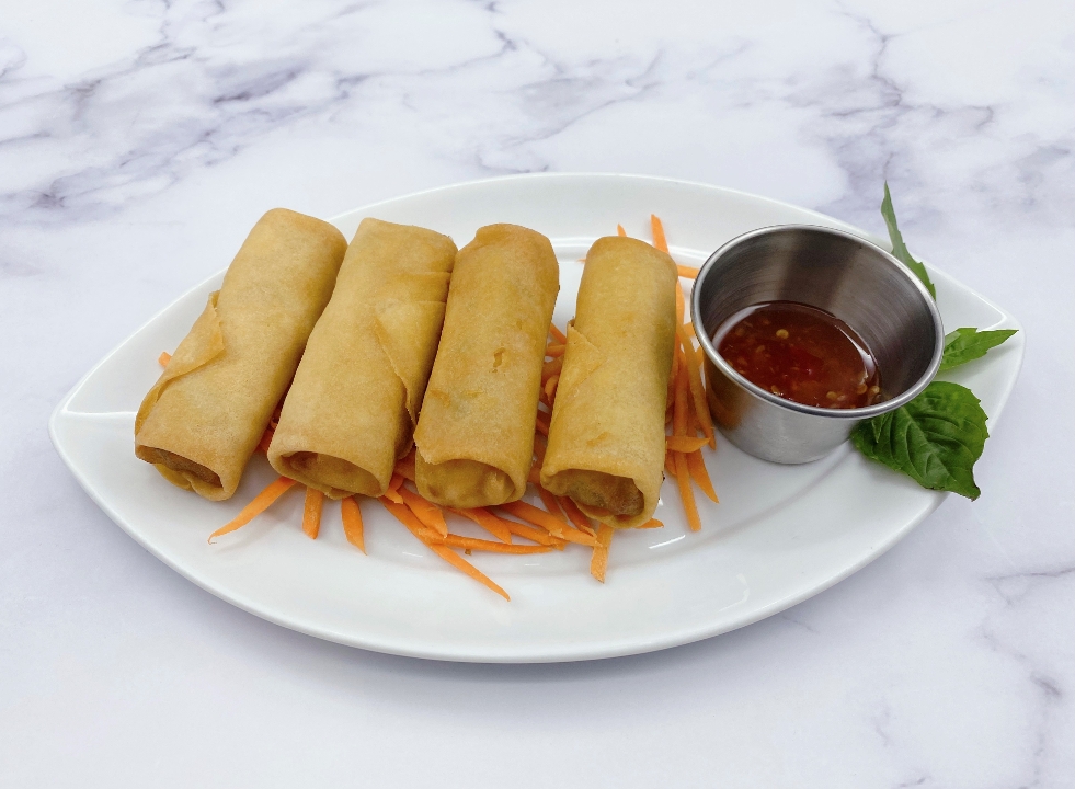 (HH) Crispy Vegetarian Spring Rolls 4pcs