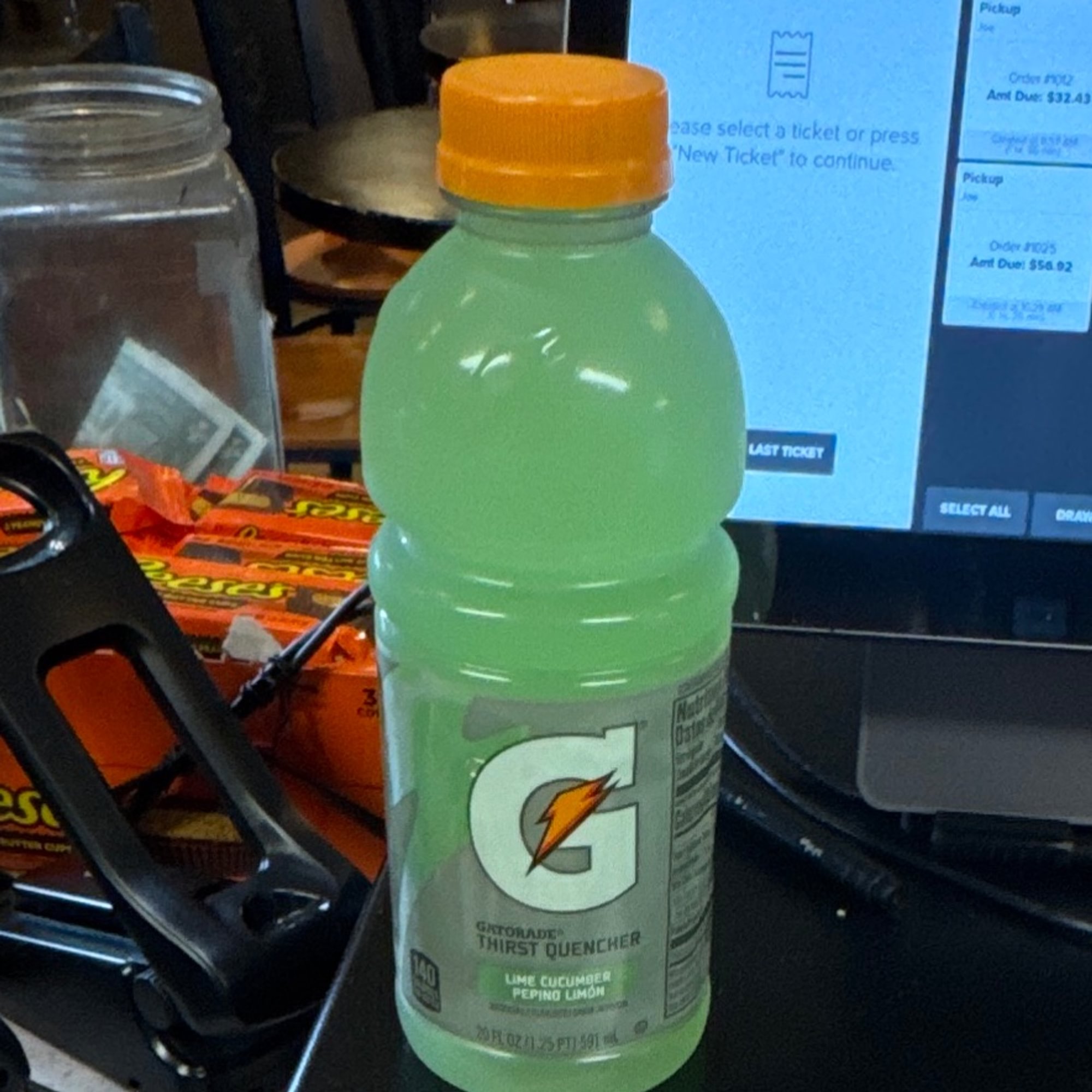 Gatorade lime cucumber