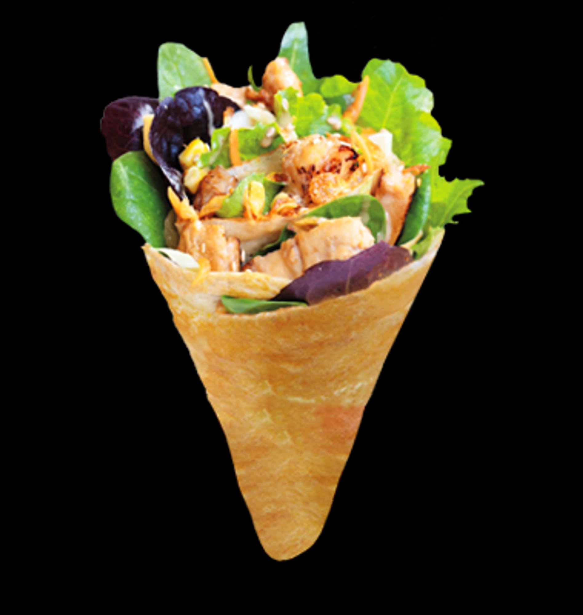 Chicken Teriyaki Crêpe