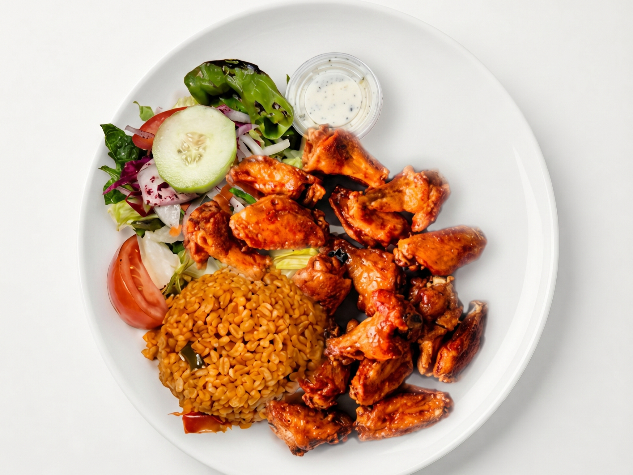 Chicken Wings Entree