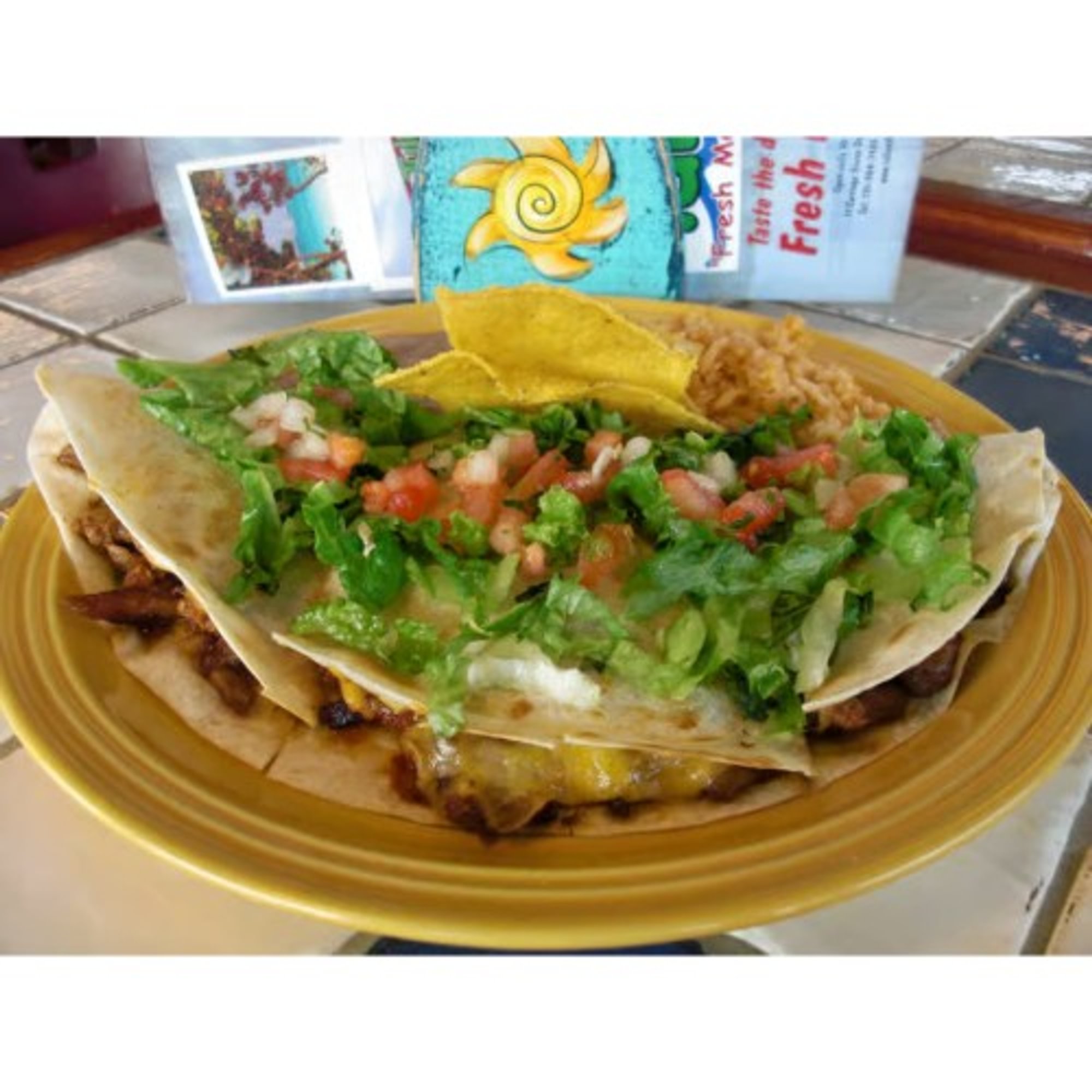 Caribe Quesadilla