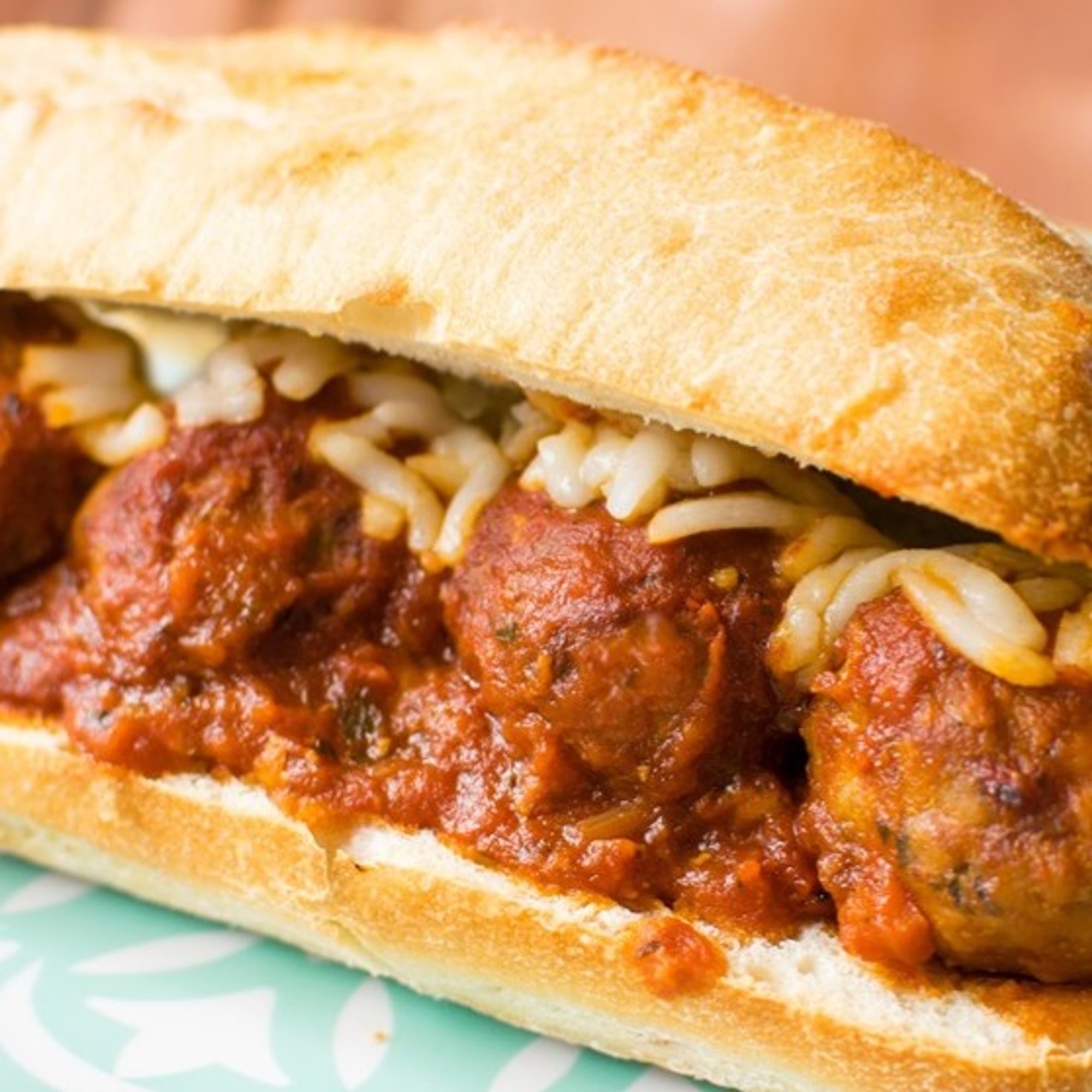 Half Meatball Hoagie