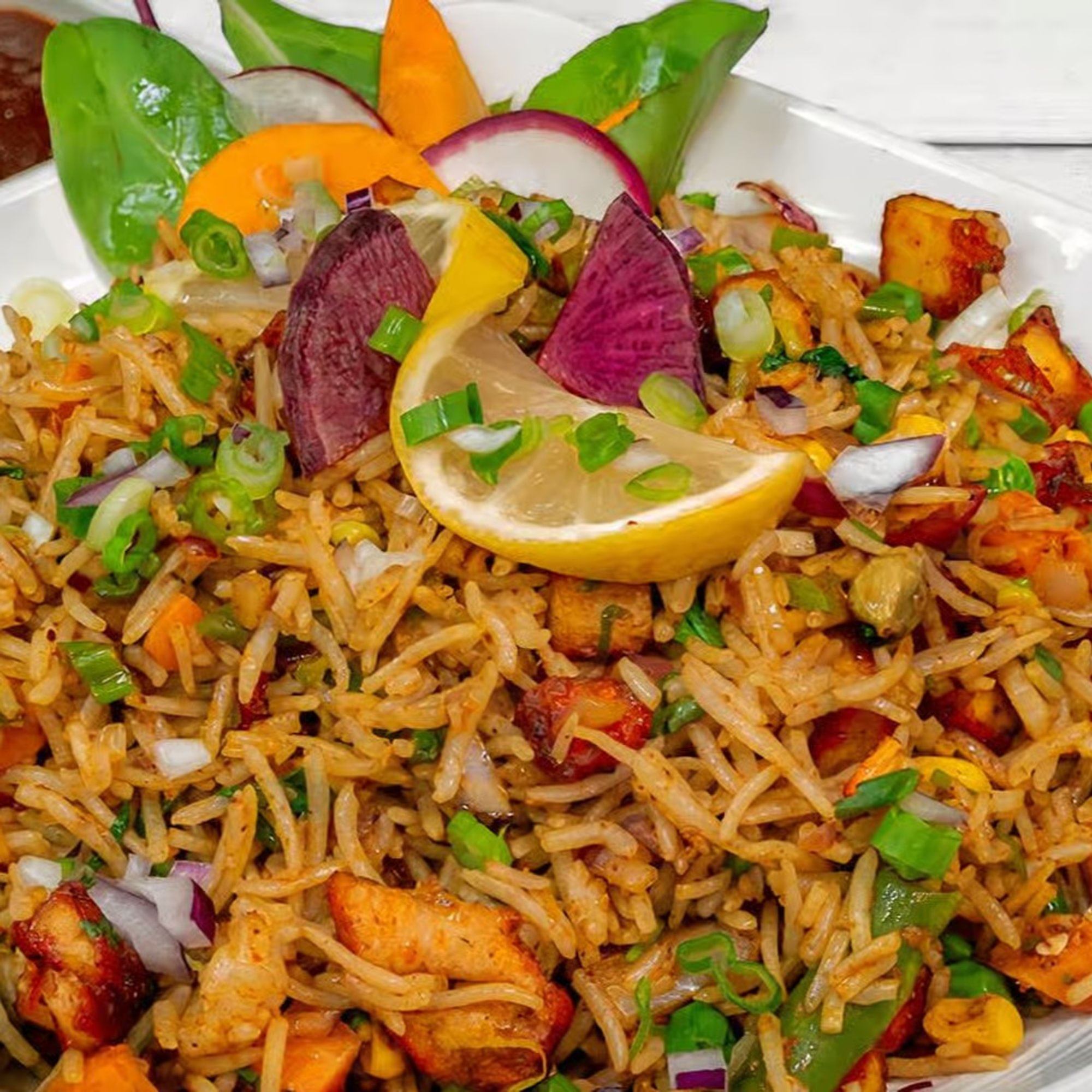 California Spicy Fried Rice Chicken