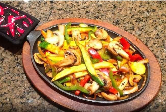 Lunch Vegetarian Fajitas