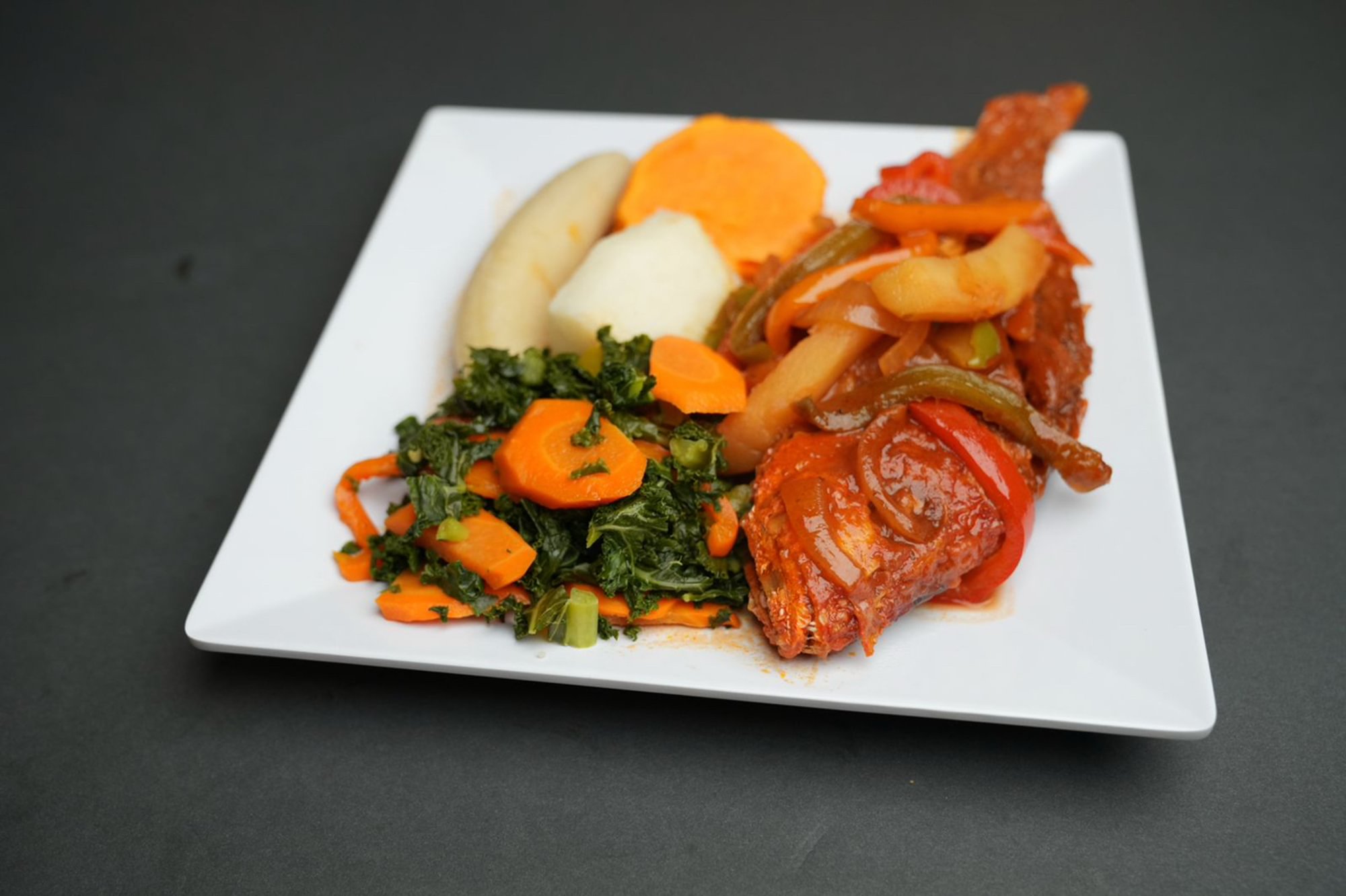Brown Stew Fish