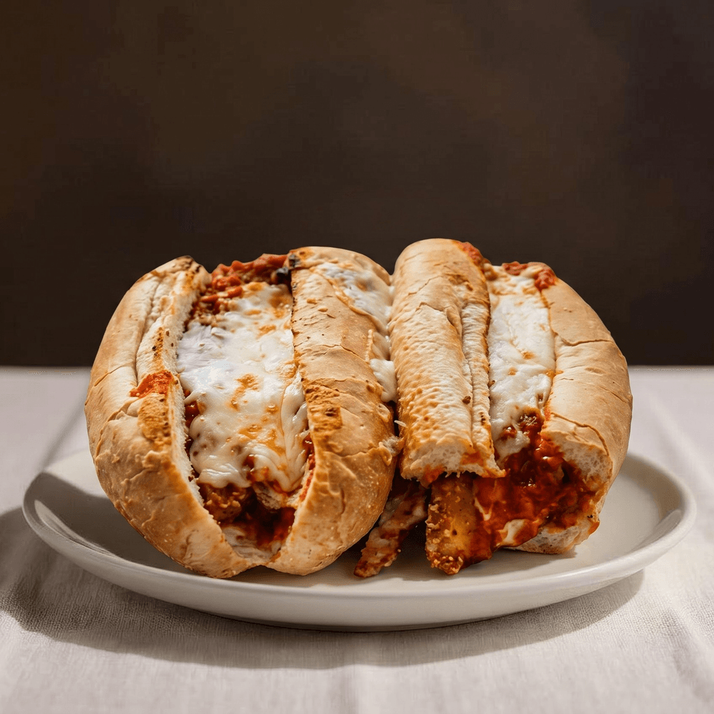 Chicken Cutlet Parmigiana Hero