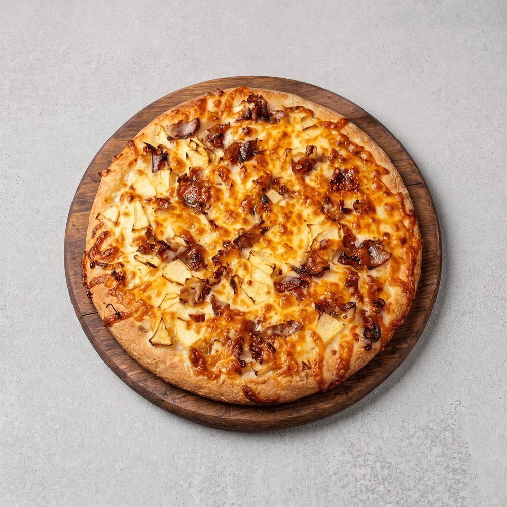 Apple & Bacon Pizza