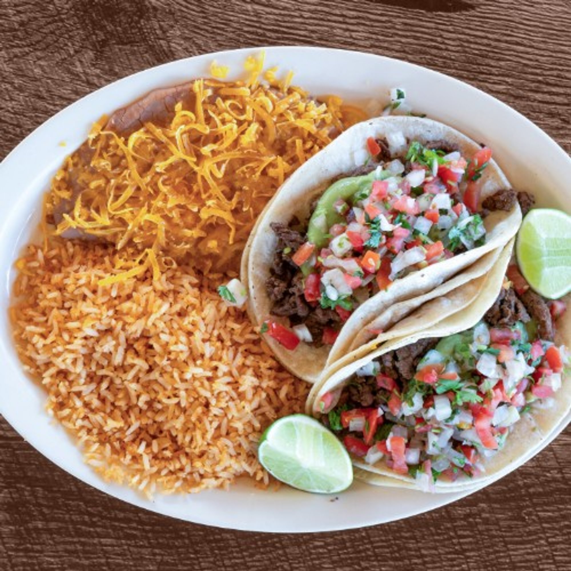 Two Carne Asada Tacos