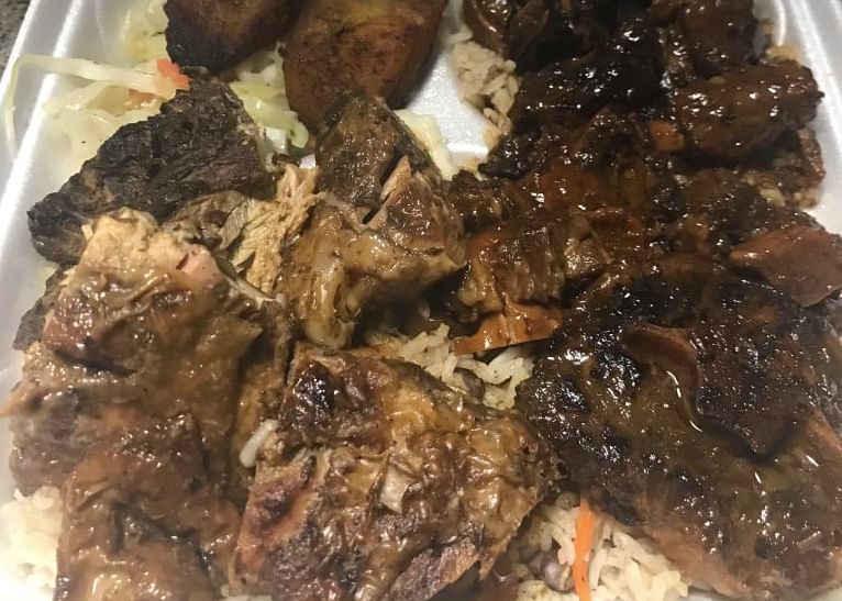 Jerk Chicken & Oxtail (Combination)