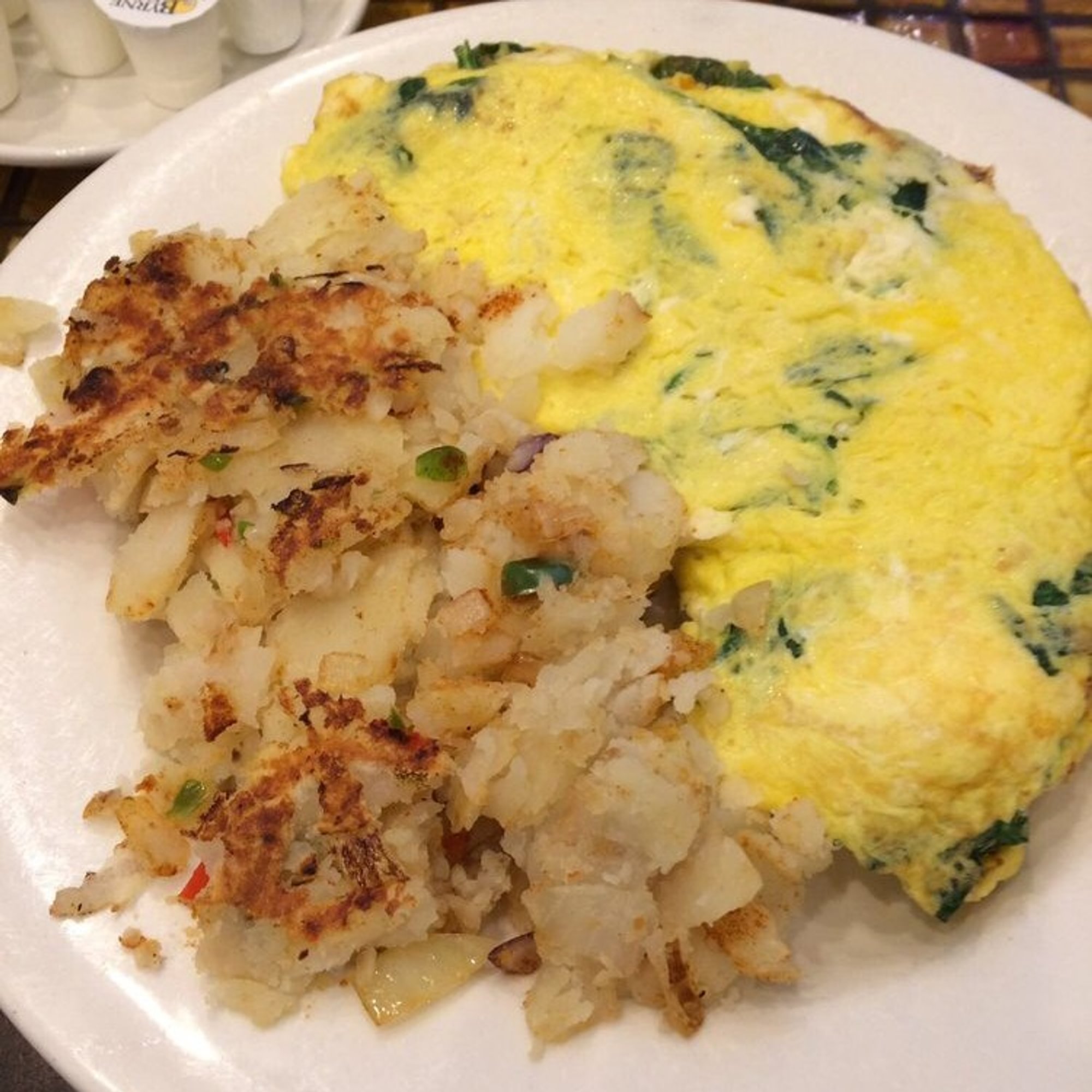 Feta & Spinach Omelette