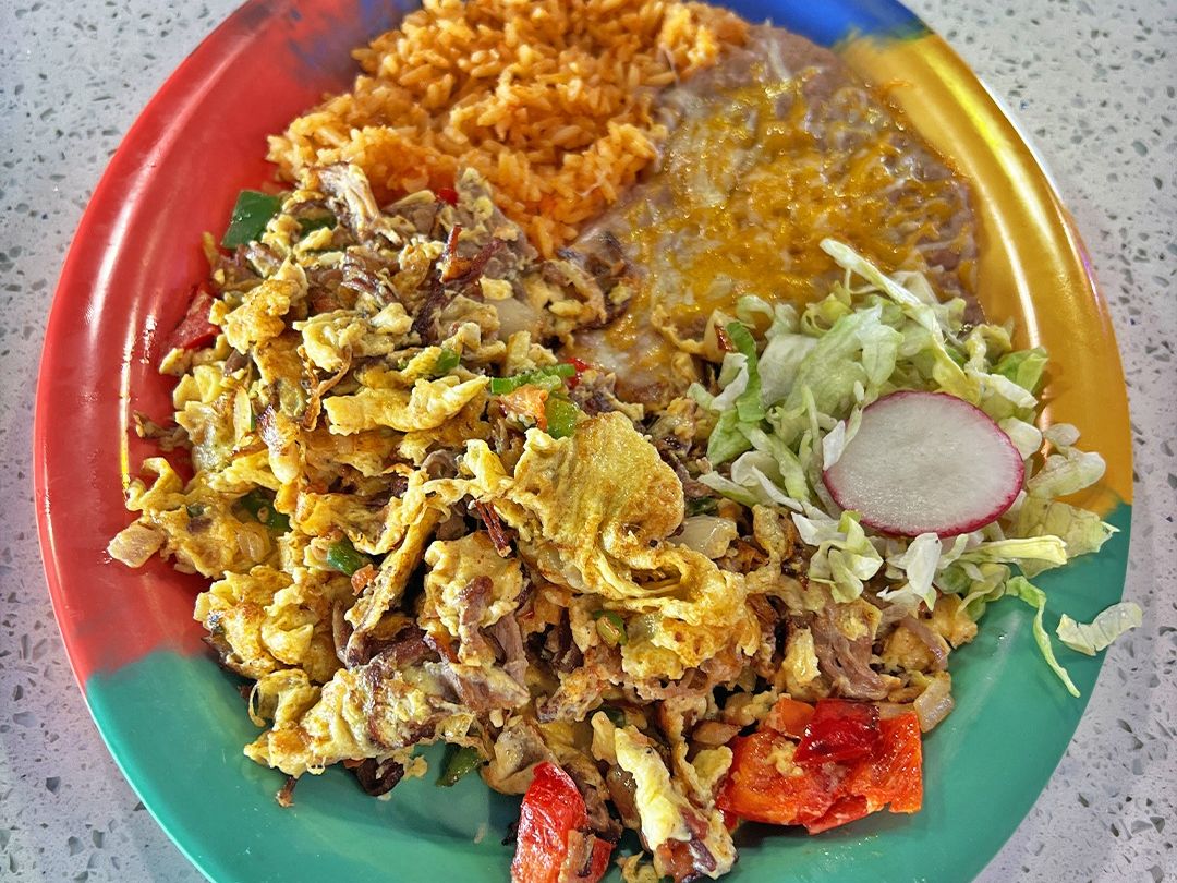 Machaca & Eggs
